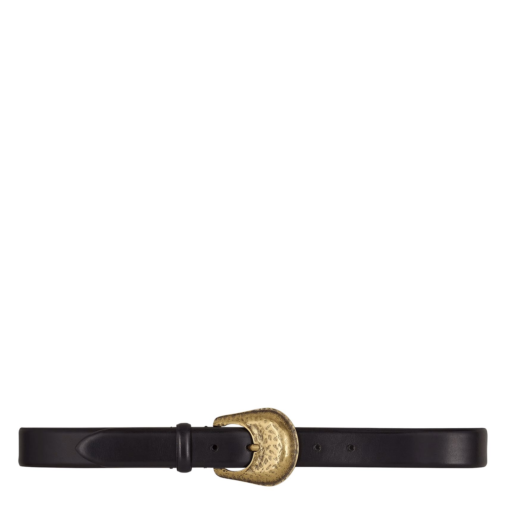 Ceinture en cuir bumb BA&SH Noir