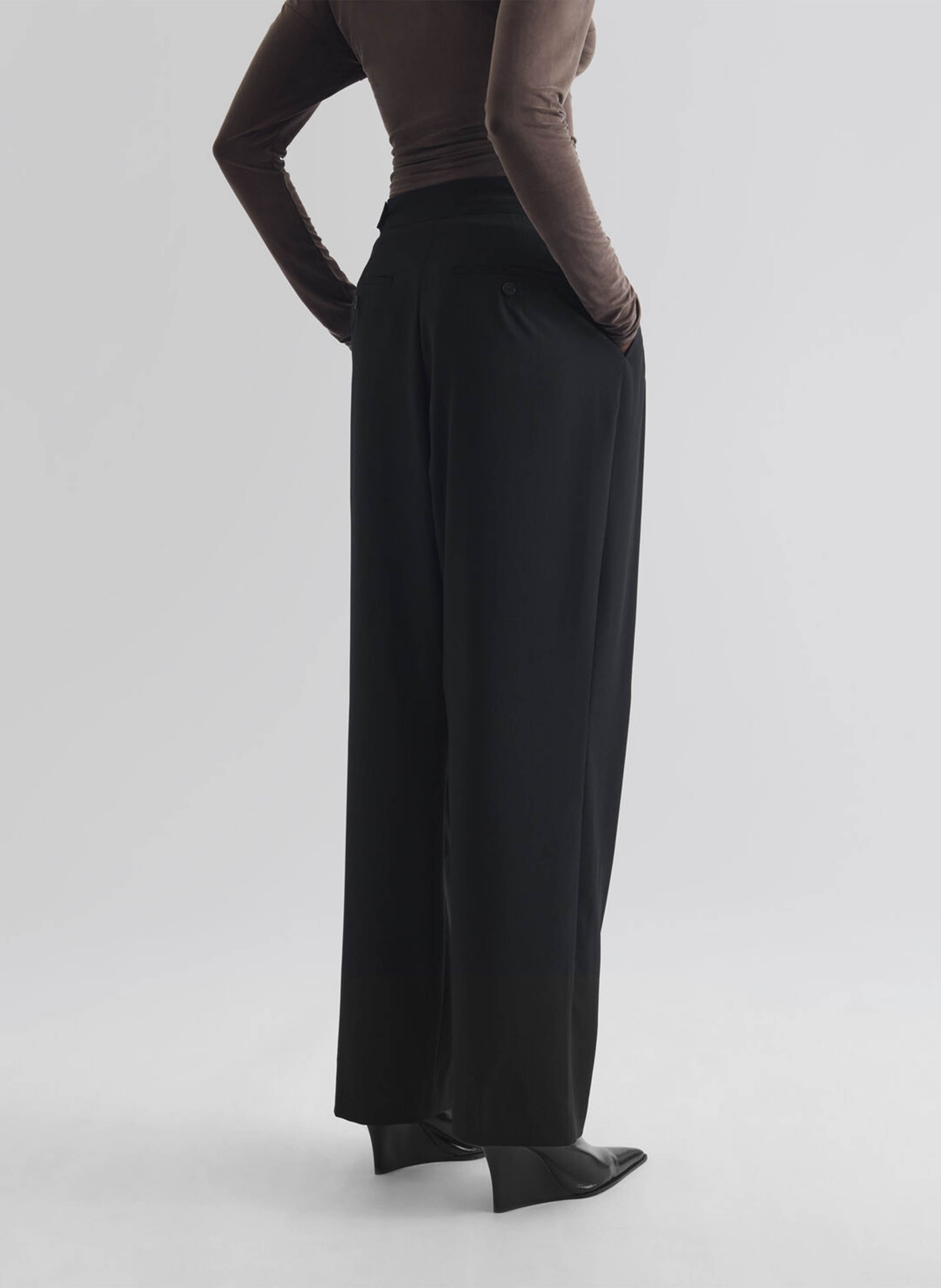 Pantalon large oakland IRO Noir