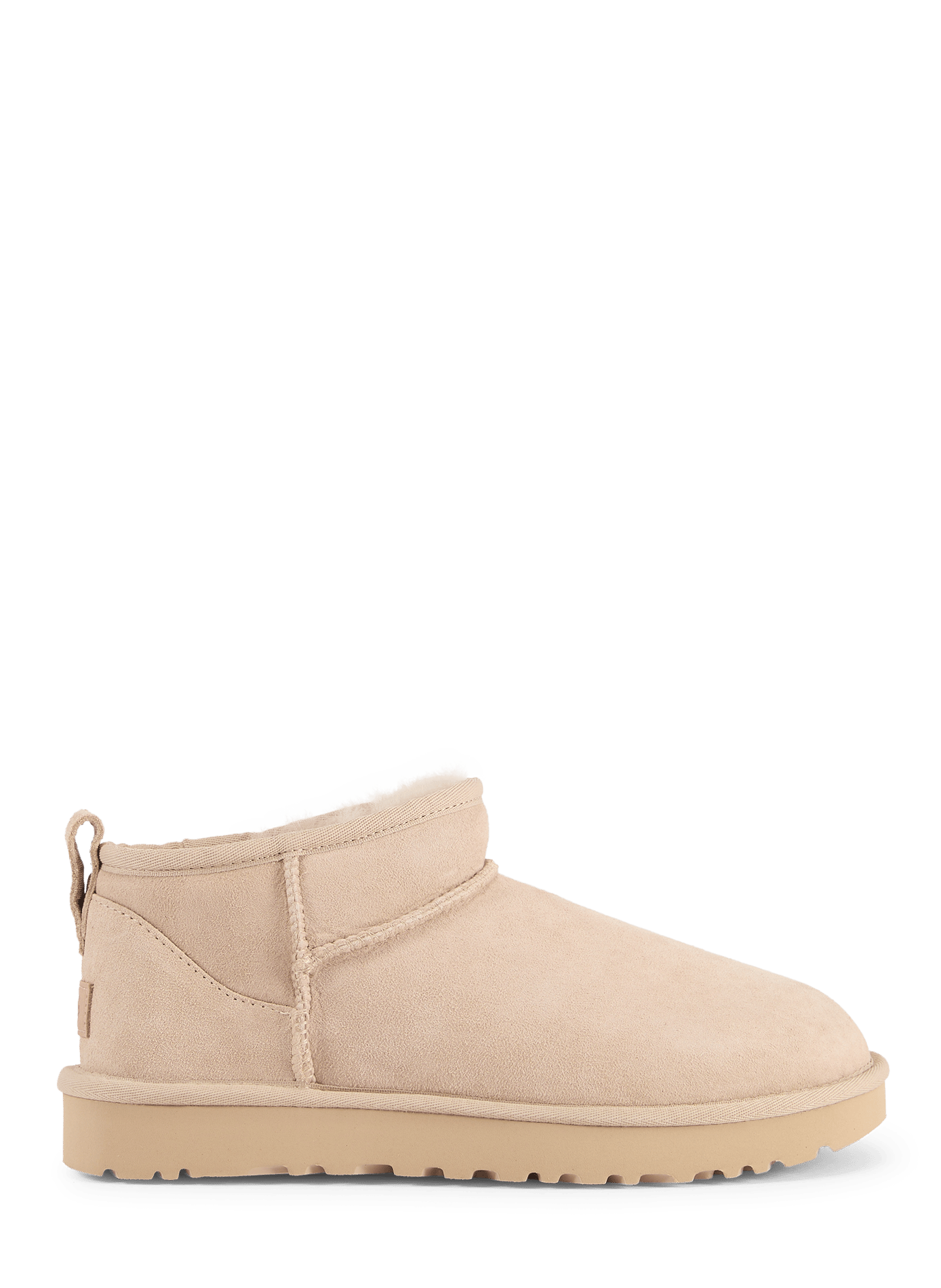 Classic Ultra Mini Suede Ankle Boots UGG Beige
