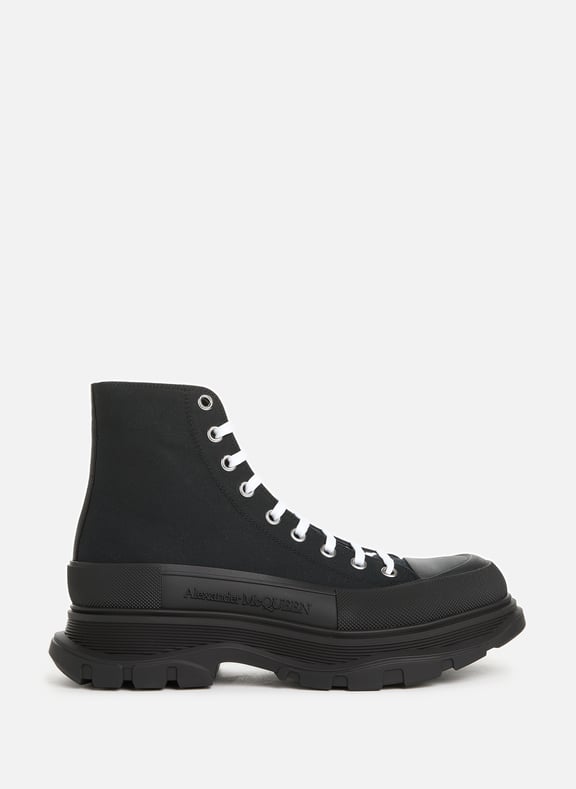 Tread Slick cotton canvas sneakers ALEXANDER MCQUEEN Tread Slick cotton canvas sneakers ALEXANDER MCQUEEN