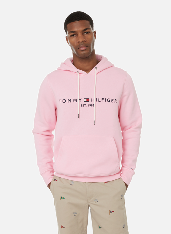 hoodies rose homme