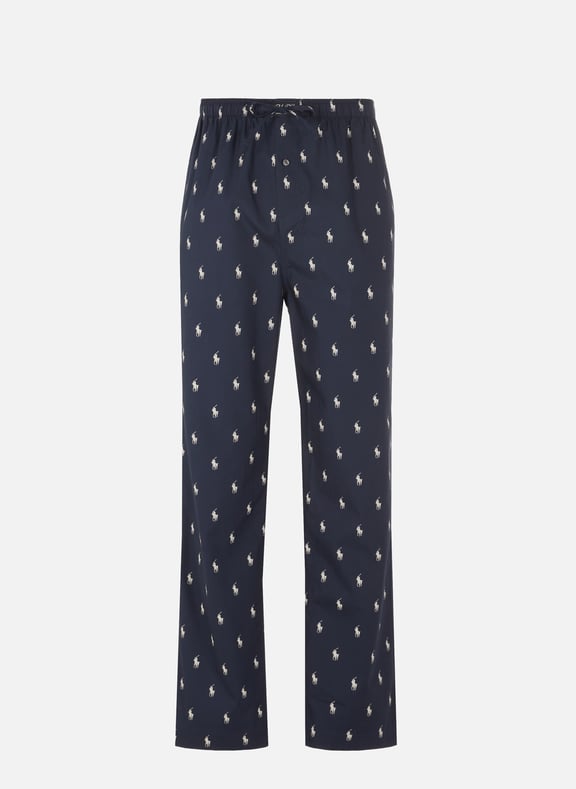 Pantalon droit à motifs Bleu by POLO RALPH LAUREN POLO RALPH LAUREN Pantalon droit à motifs Bleu