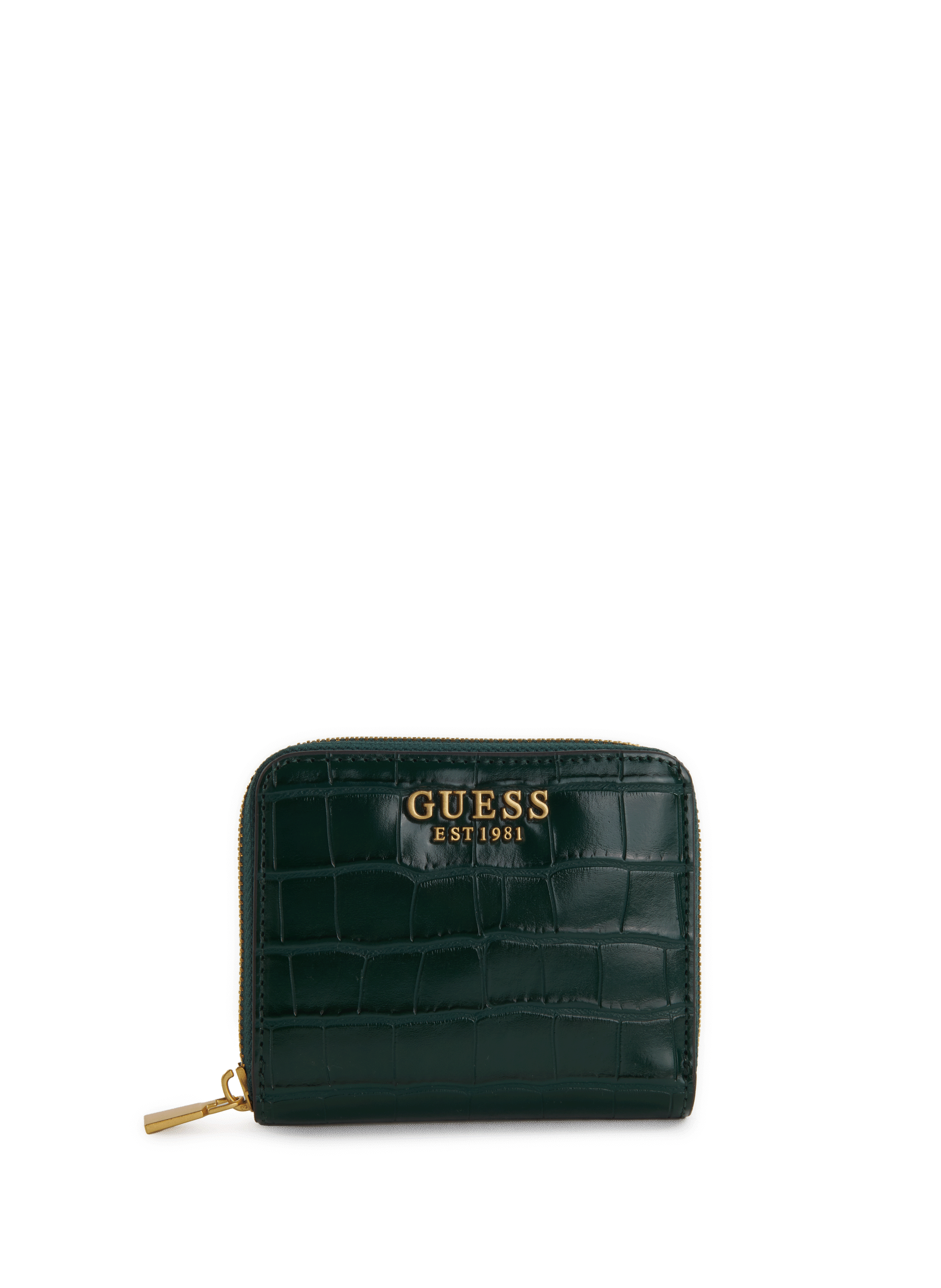 GUESS Textured wallet Green