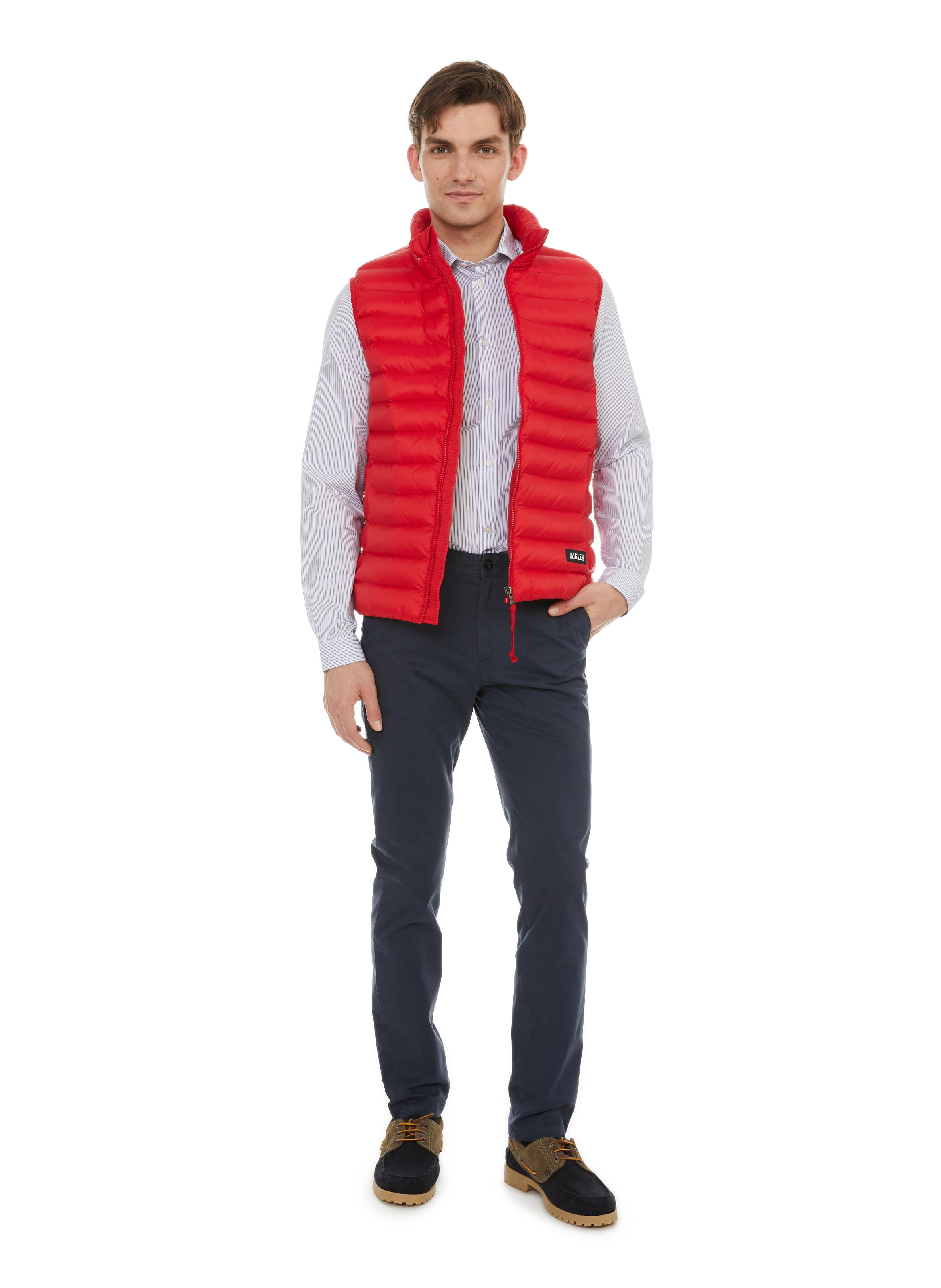 Cotton shirt AU PRINTEMPS PARIS Blue