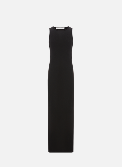 فستان طويل أسود من كريستوفر إسبر 
