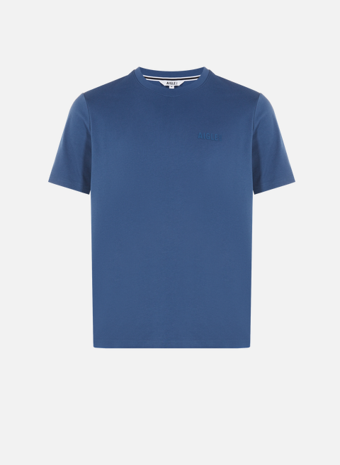 T-shirt en coton BleuAIGLE 