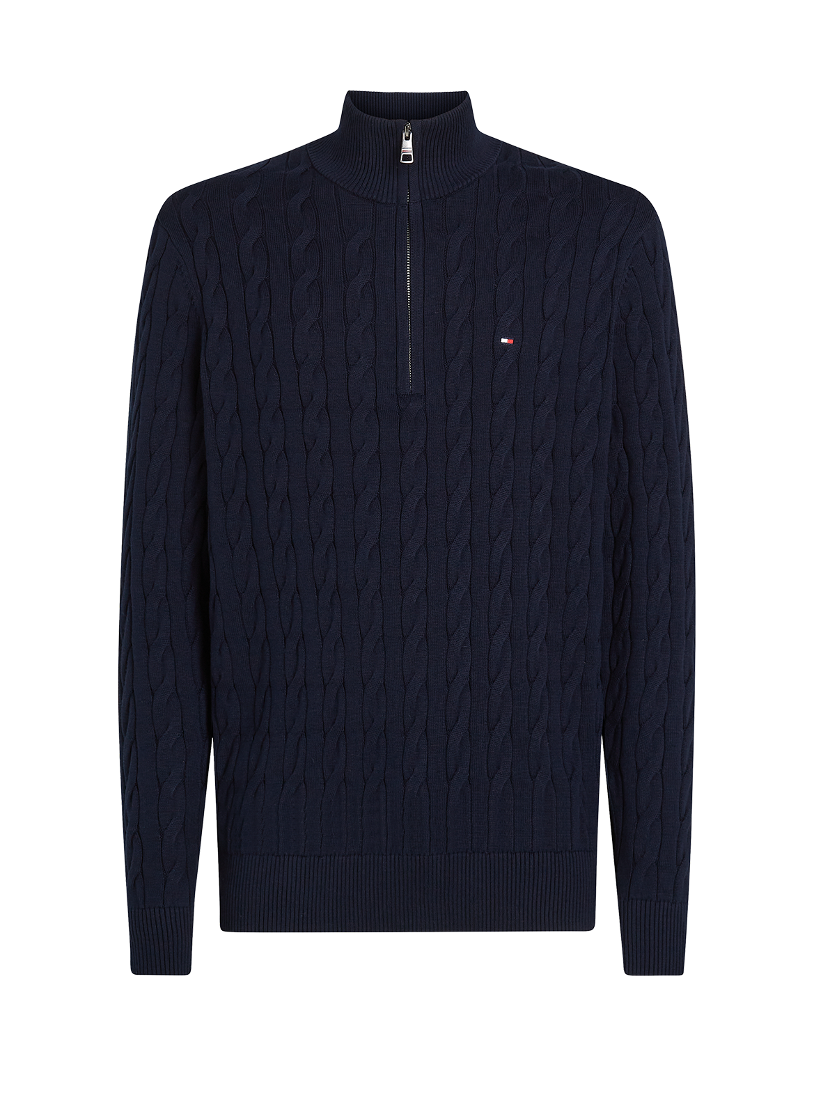 Twisted knit sweater TOMMY HILFIGER Blue