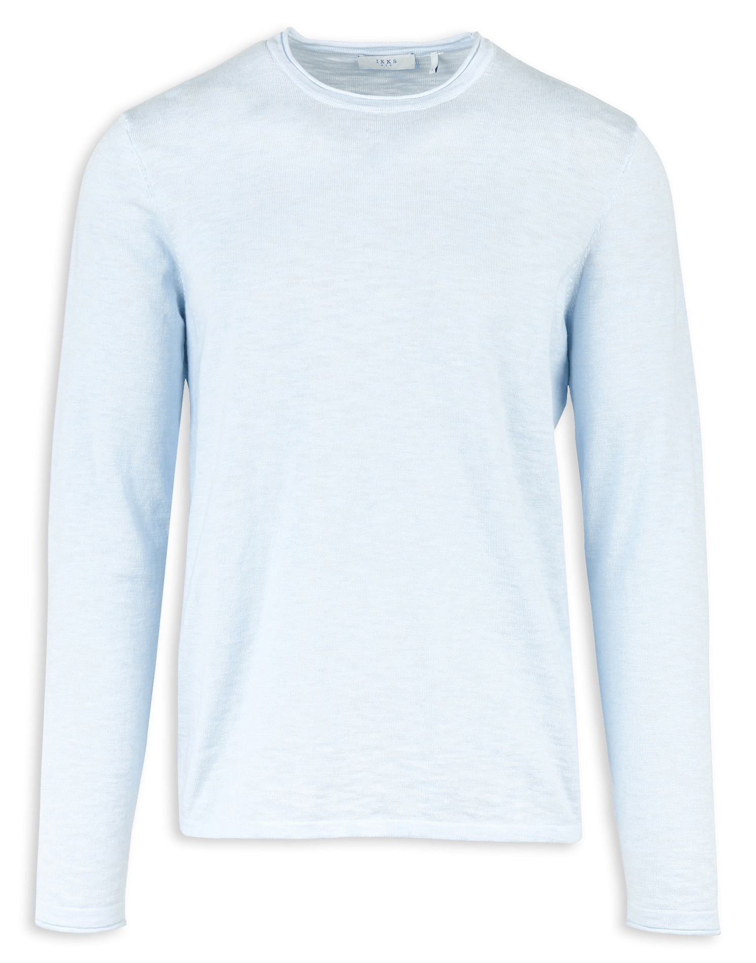 Pull droit en coton IKKS Bleu
