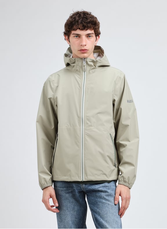 Imperméable coupe vent Vert by AIGLE AIGLE Imperméable coupe vent Vert