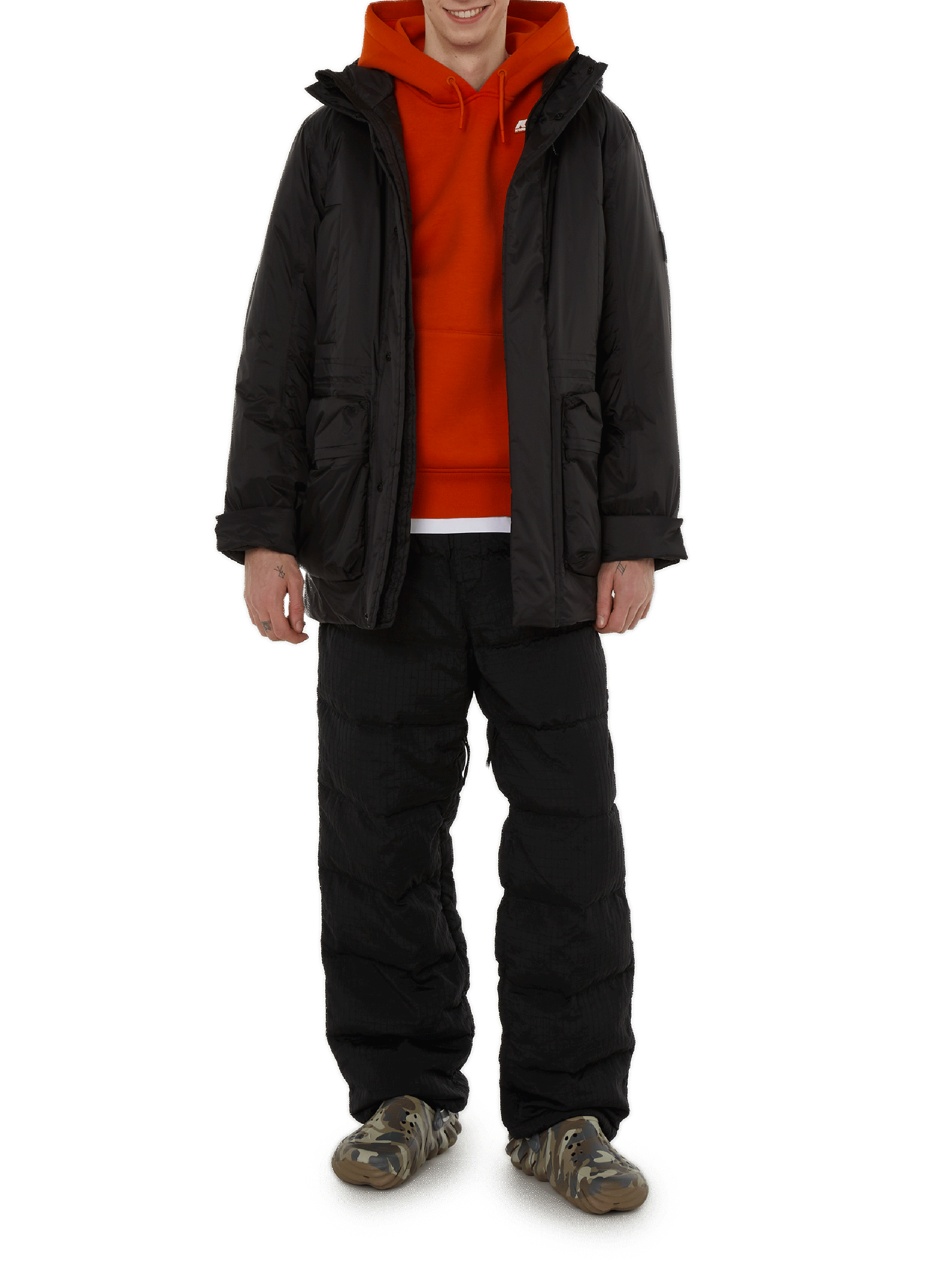 Padded Vardo Parka RAINS Black