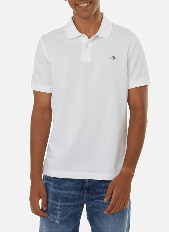 T-shirt en coton Blanc by GANT GANT T-shirt en coton Blanc