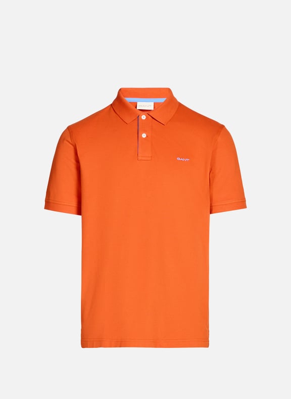 Polo en coton Orange by GANT GANT Polo en coton Orange