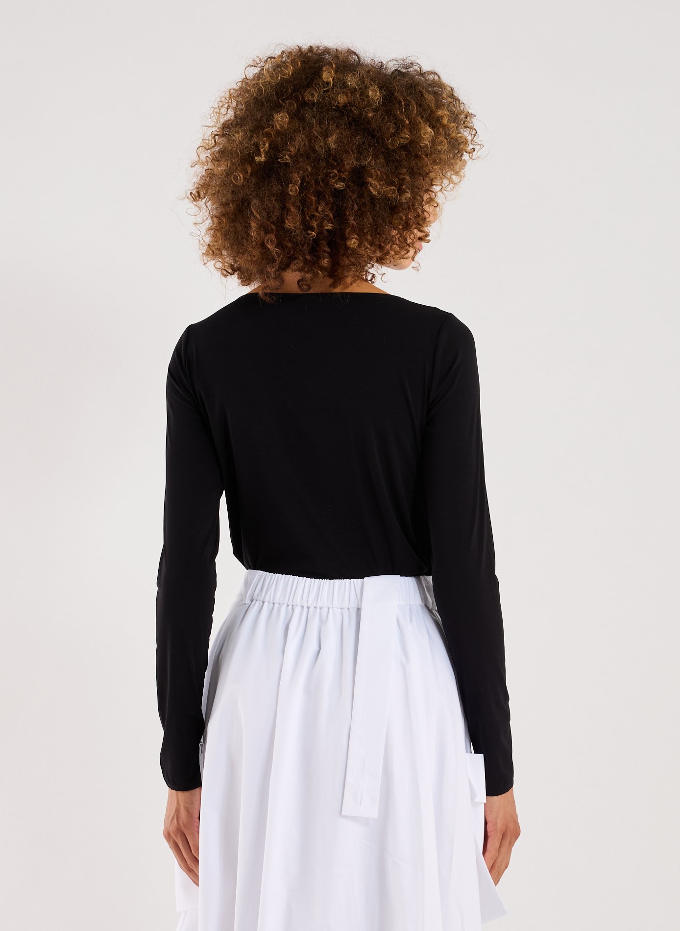 T-shirt à manches longues WOLFORD Noir