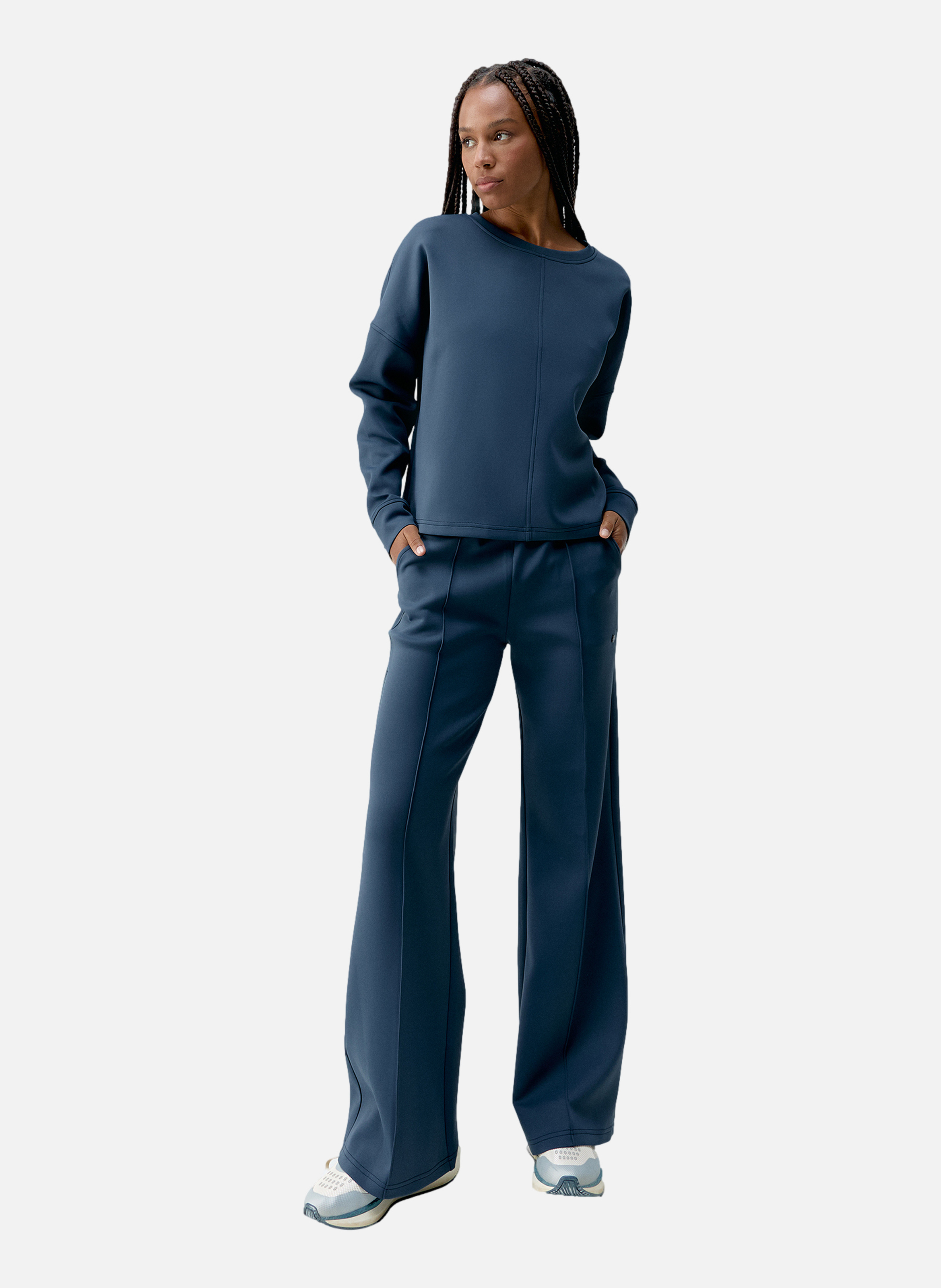 Pantalon de sport performance athleisure iniya BORN LIVING YOGA Bleu