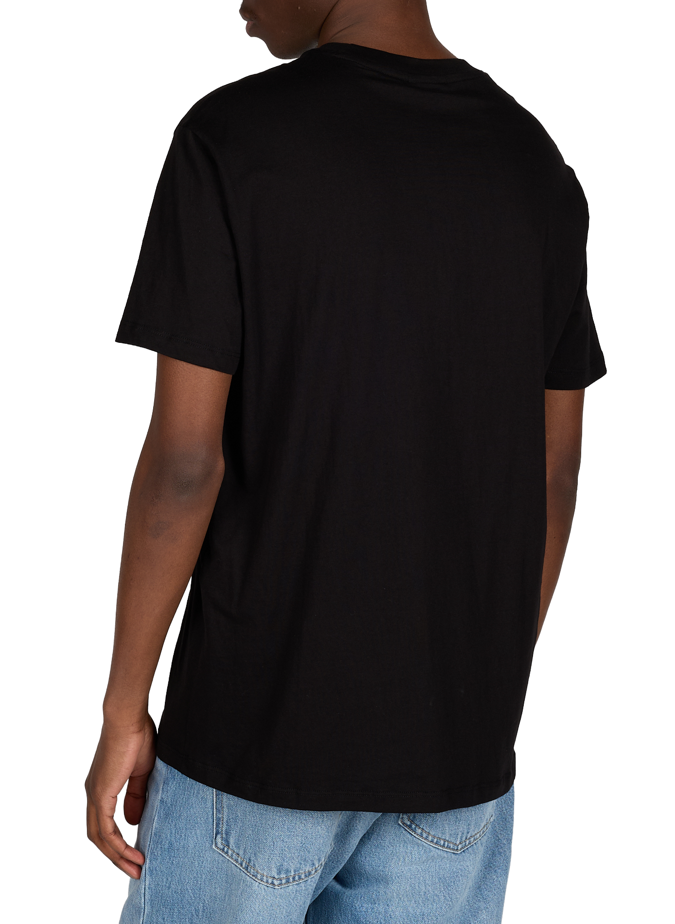 Classic Cotton T-Shirt ARMANI EXCHANGE Black
