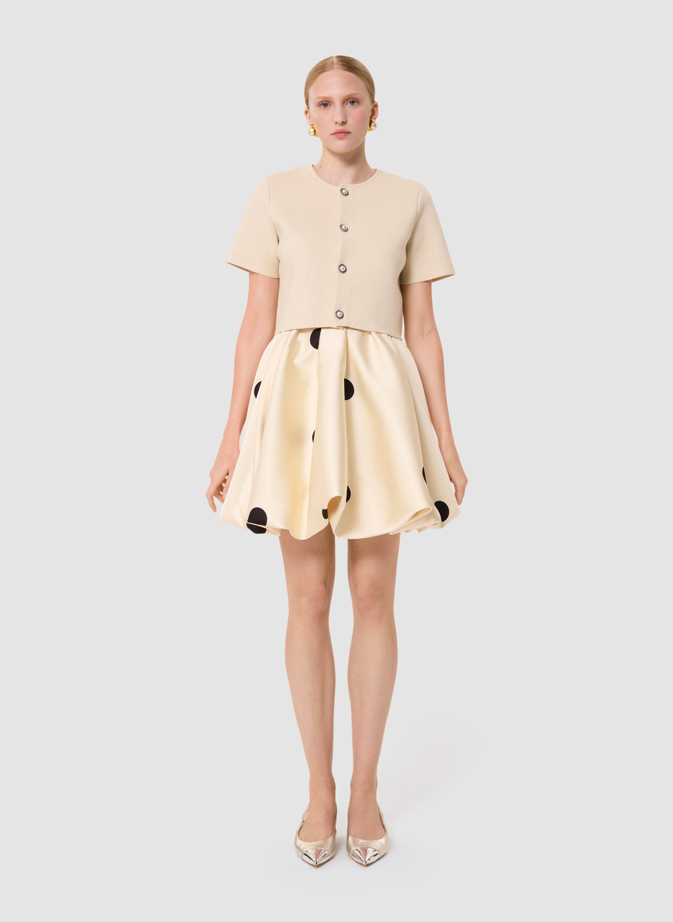 Jupe joane TARA JARMON Blanc