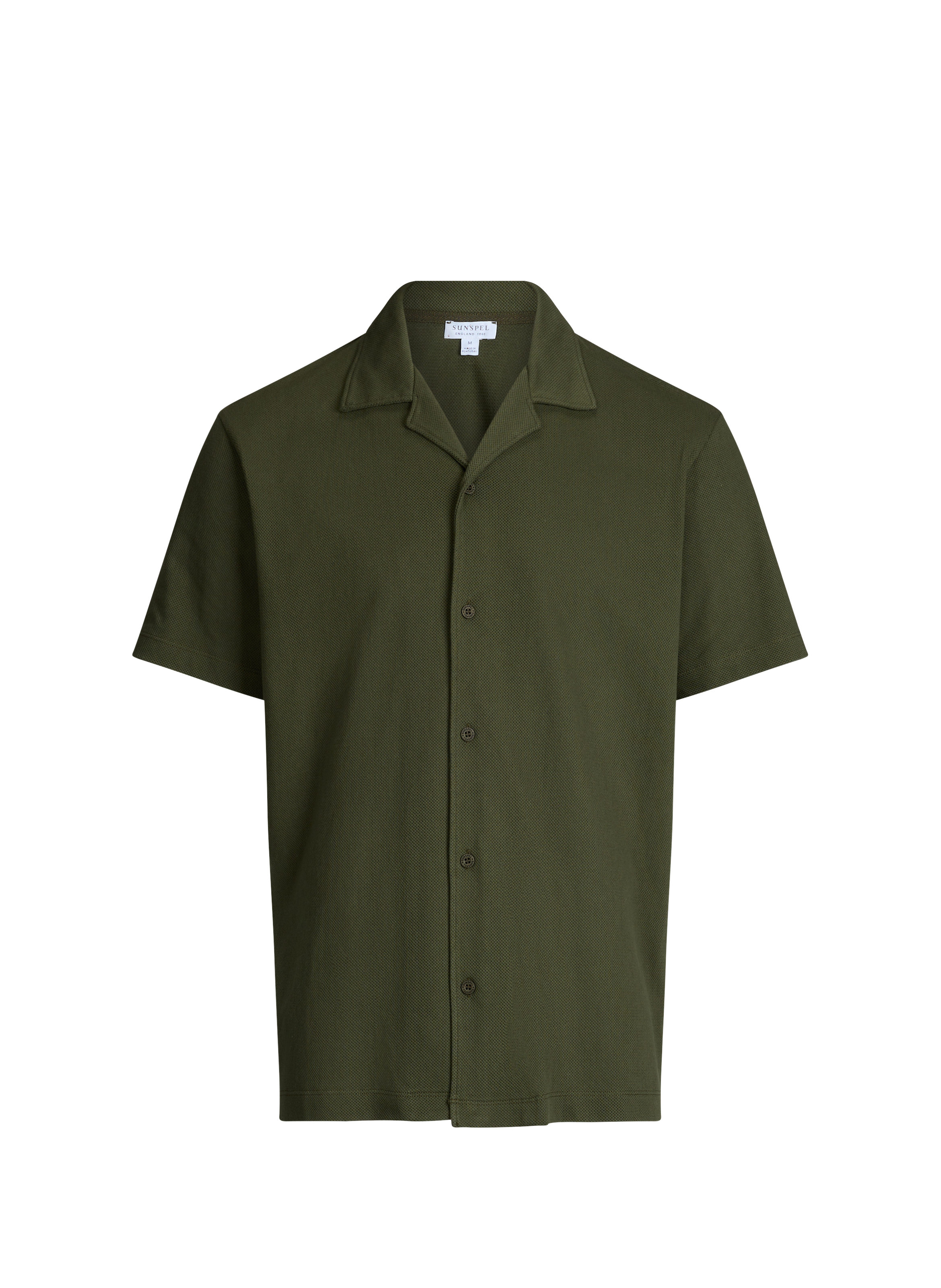 Cotton polo shirt SUNSPEL Green