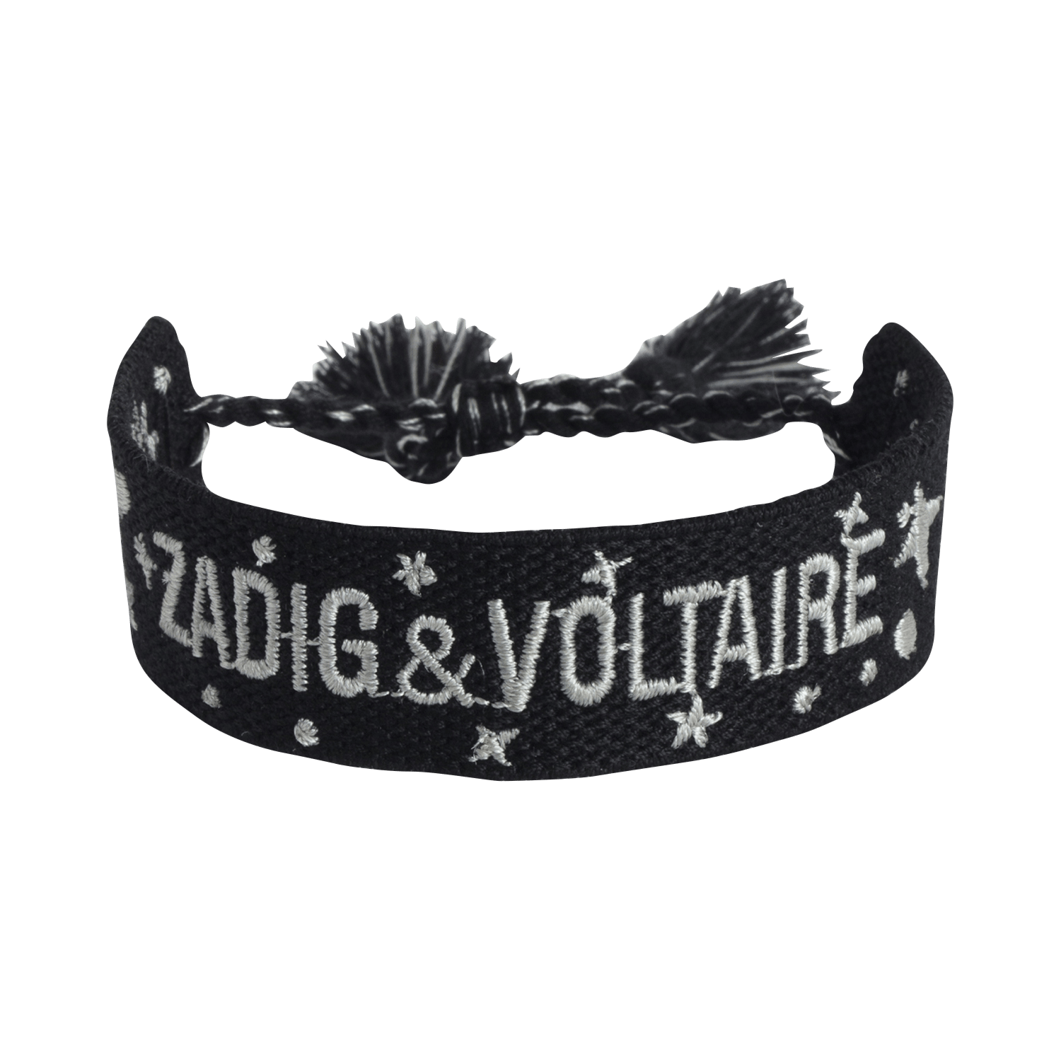 Bracelet tissé zadig woven ZADIG&VOLTAIRE Noir