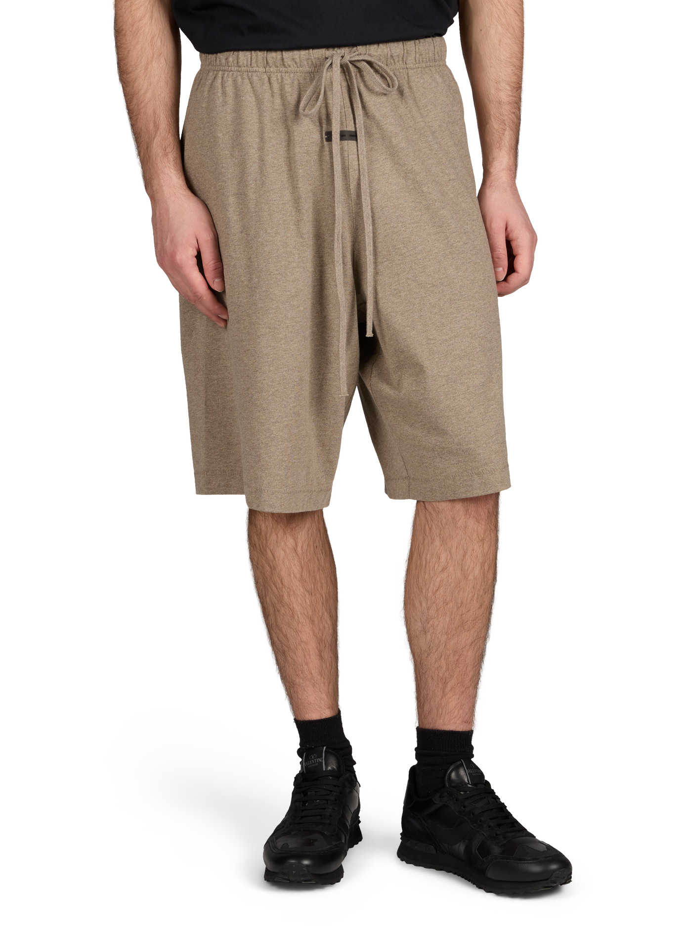 Cotton Shorts FEAR OF GOD ESSENTIALS Grey