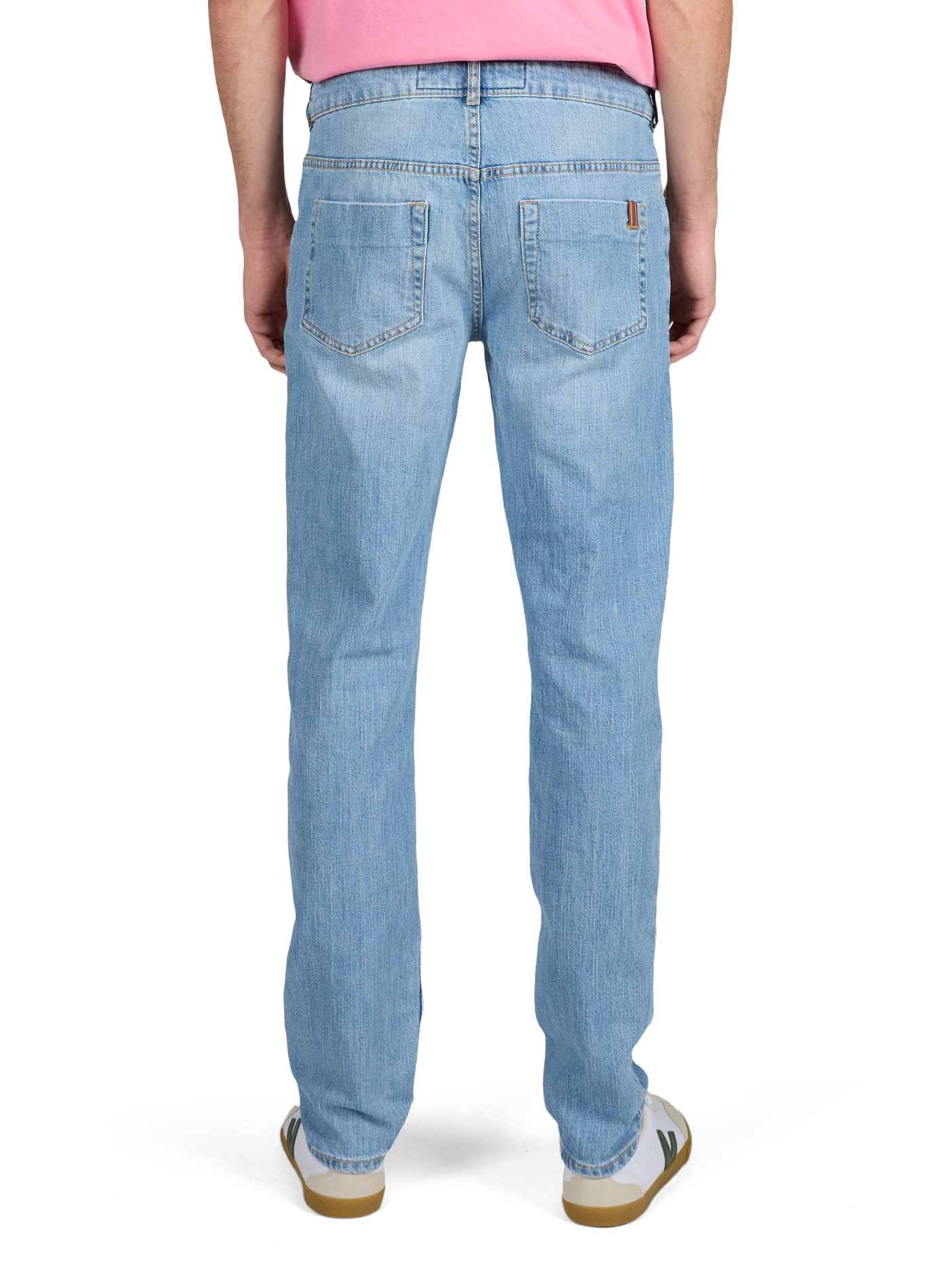 Straight leg cotton denim jeans NOTIFY Blue