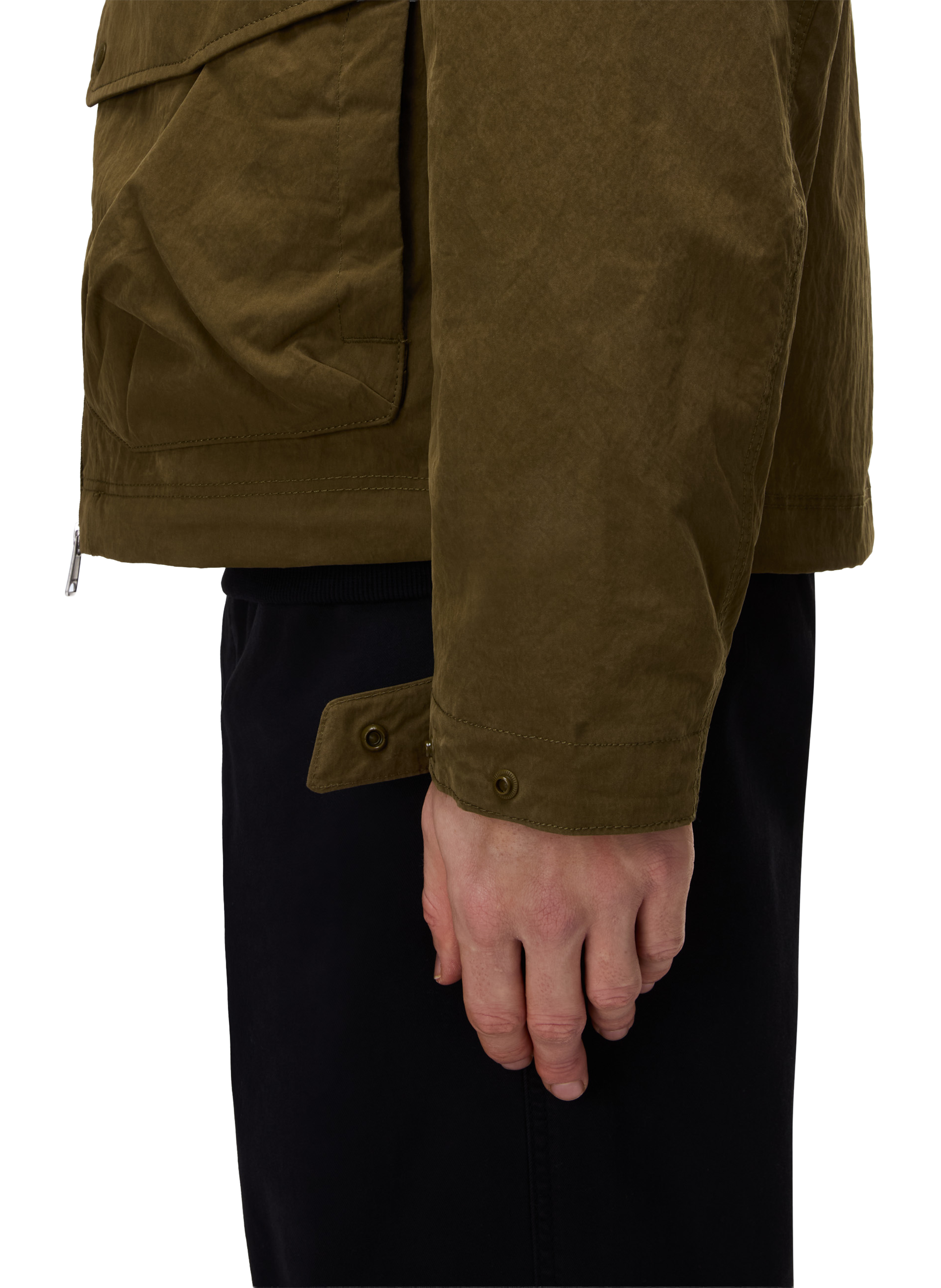 Veste à capuche Rivalto en coton mélangé NAPAPIJRI Kaki