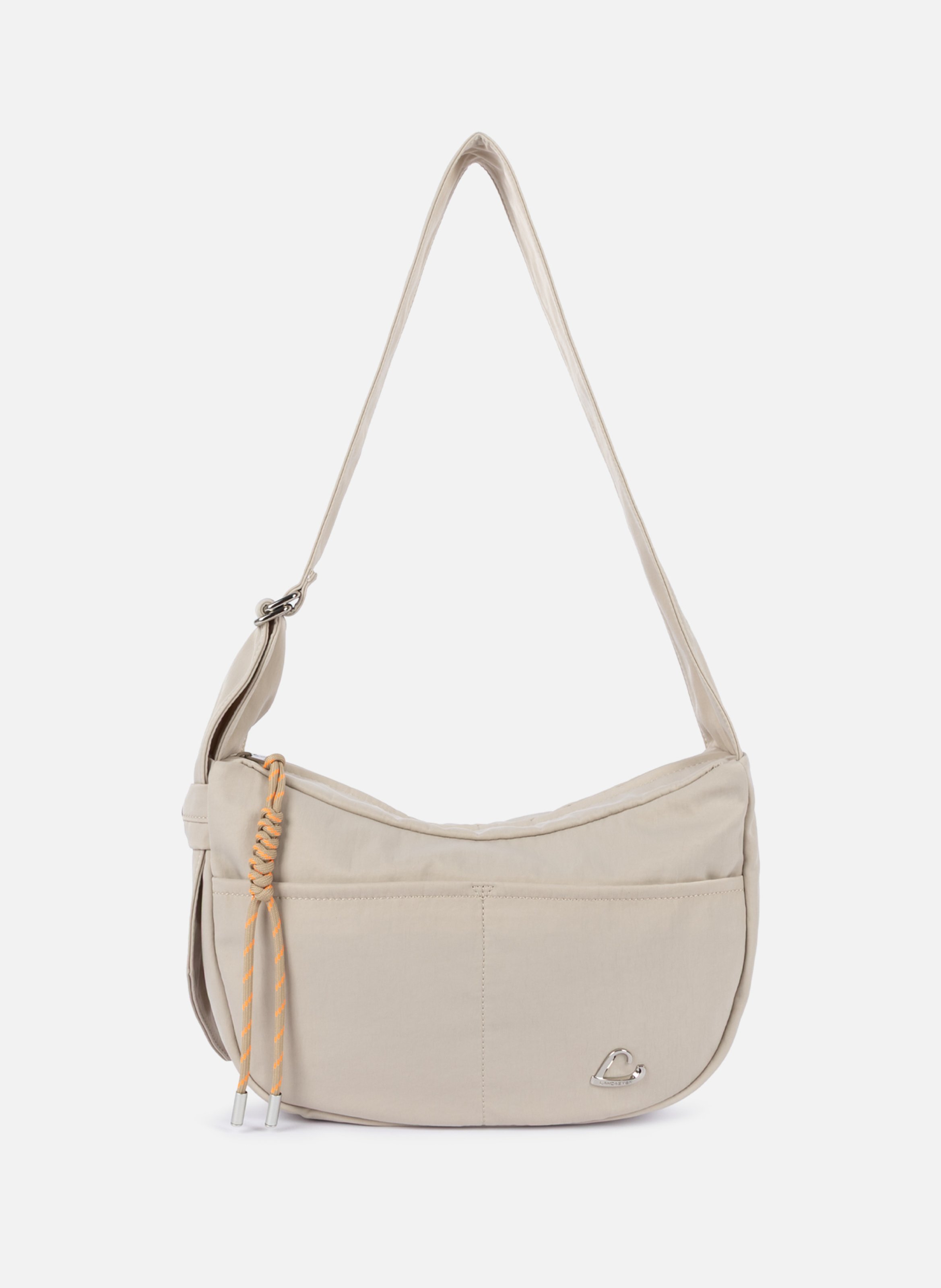Sac besace - basic love LANCASTER Beige