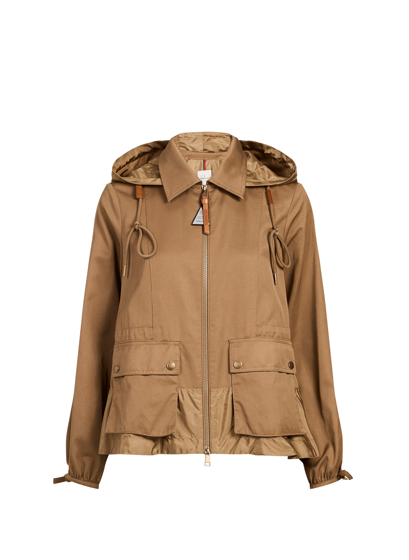 Short hooded jacket Adenium MONCLER Beige
