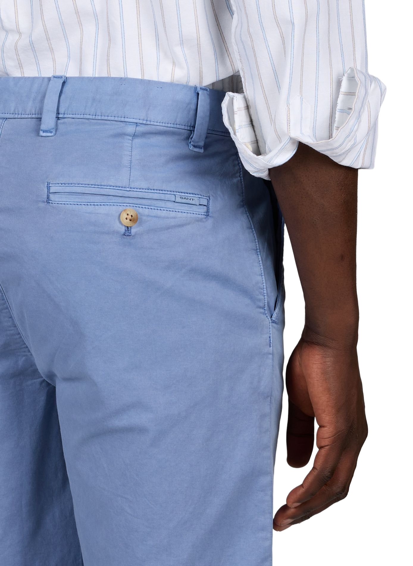 Short in blended cotton GANT Blue