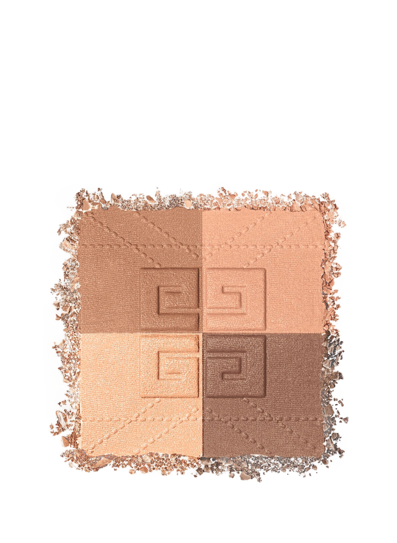 Prisme Libre Bronzer Powder - Poudre Bronzante et Sculptante 4 Couleurs GIVENCHY N002 - popeline bronzée