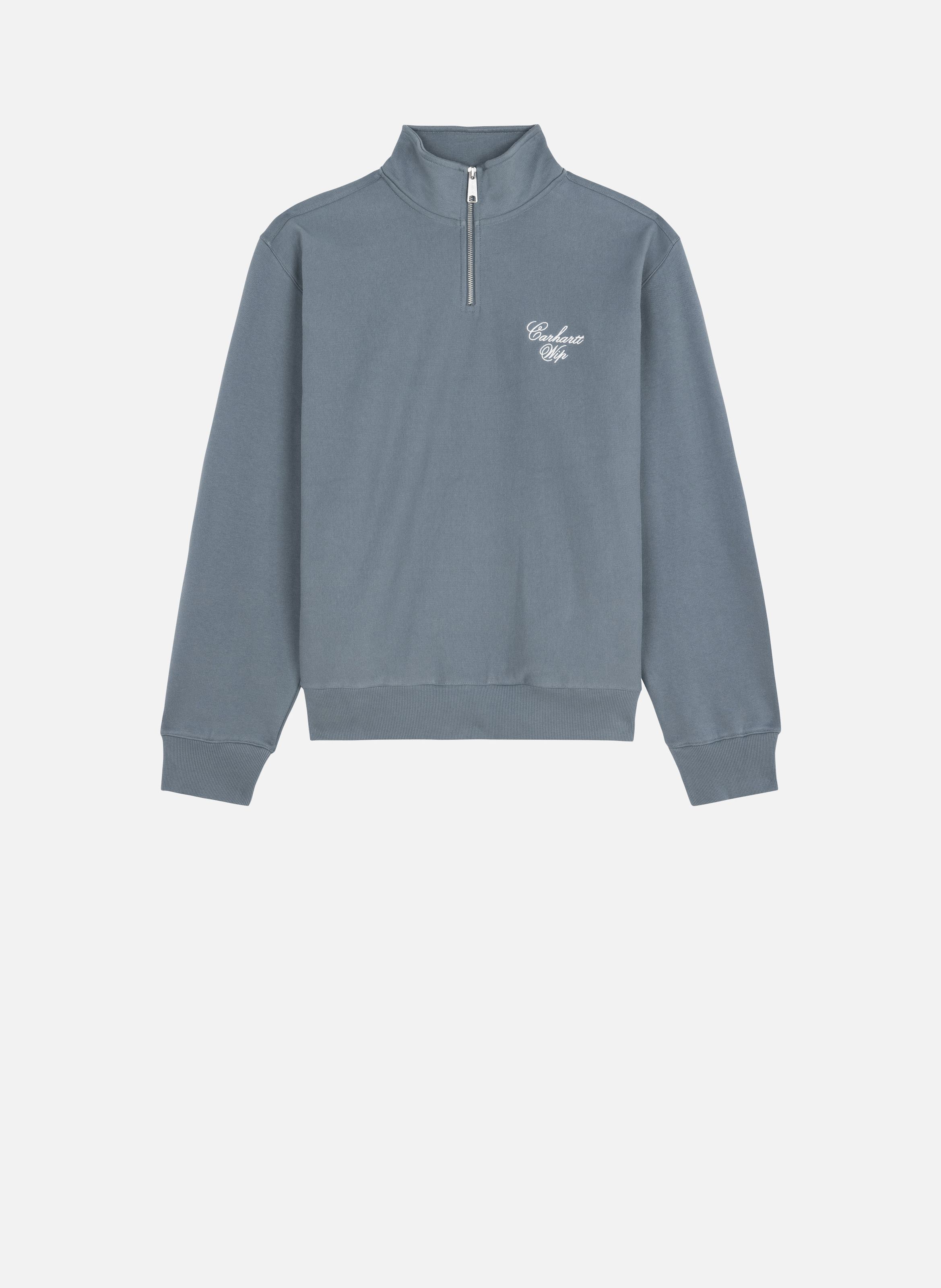 Sweat zippé longhand half zip sweat CARHARTT WIP Bleu