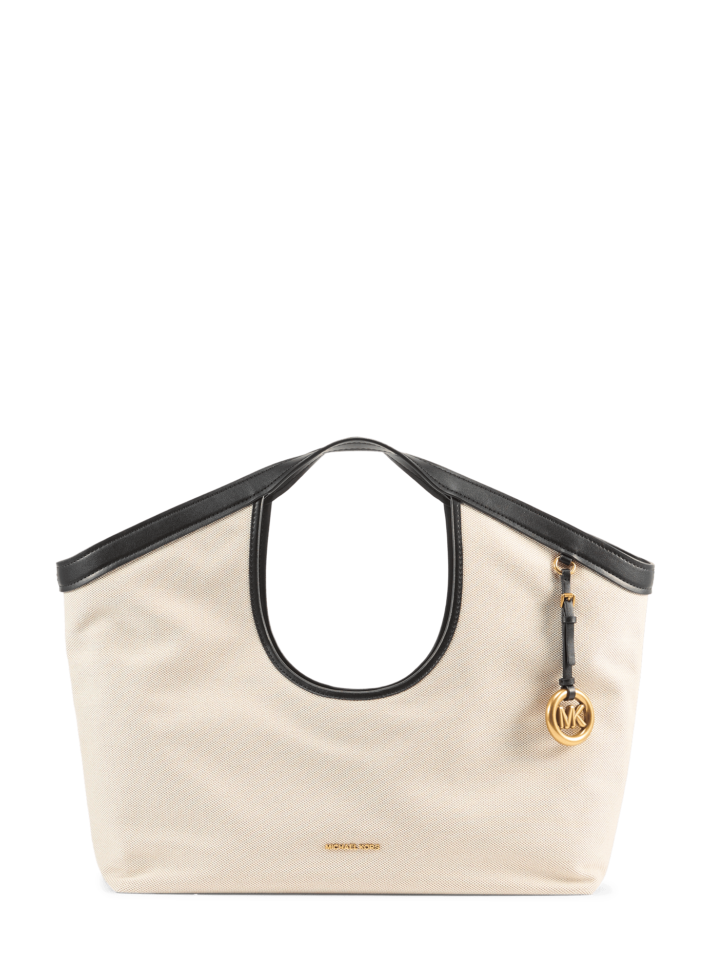 Sac cabas Haddie en coton mélangé MICHAEL KORS Blanc
