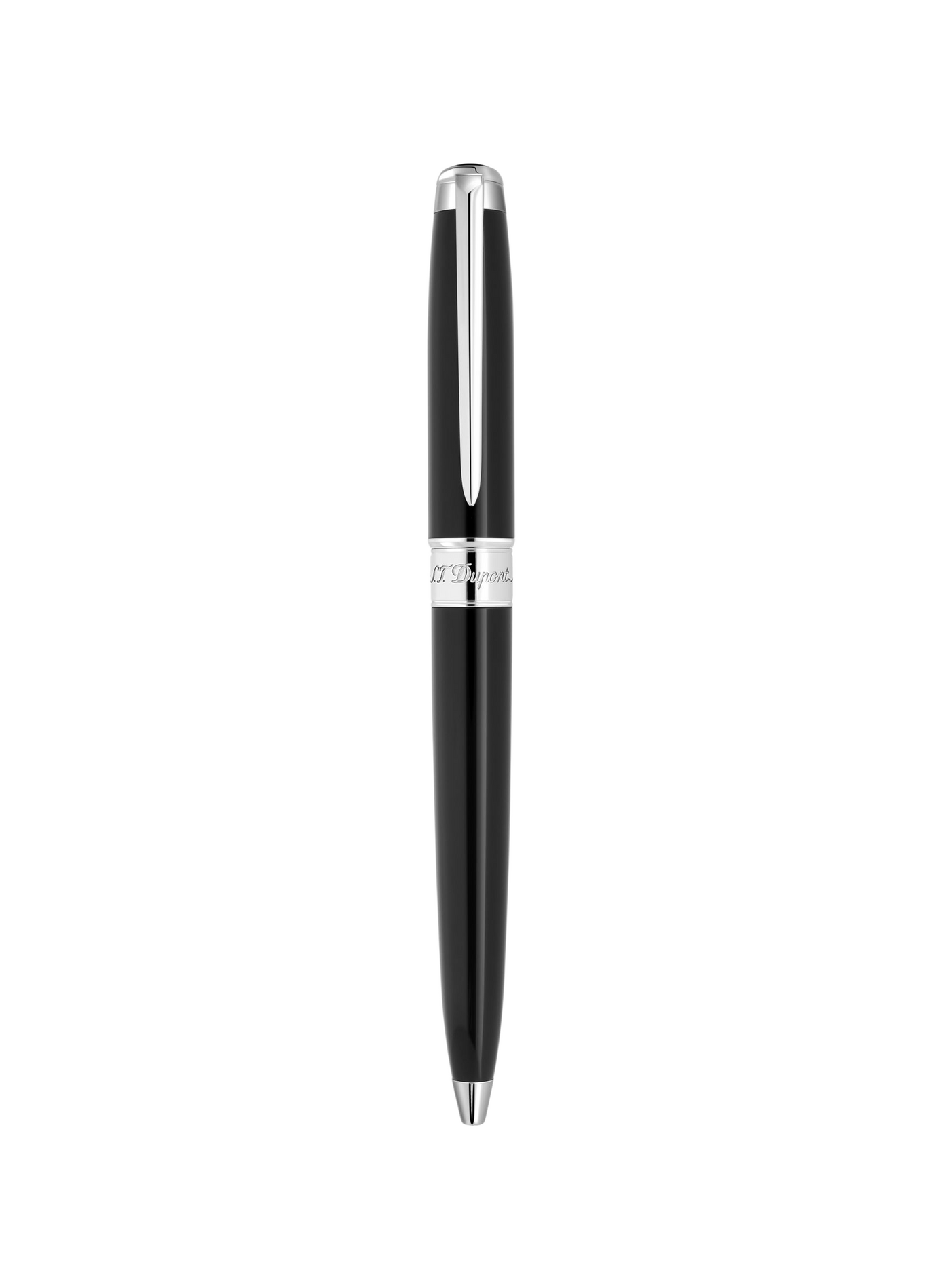 Large Line D eternity ballpoint pen S.T. DUPONT Black