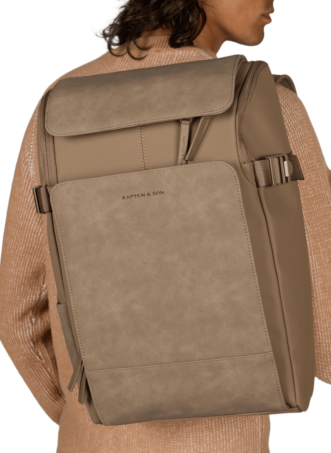 Rucksack Bali Medium KAPTEN & SON Braun