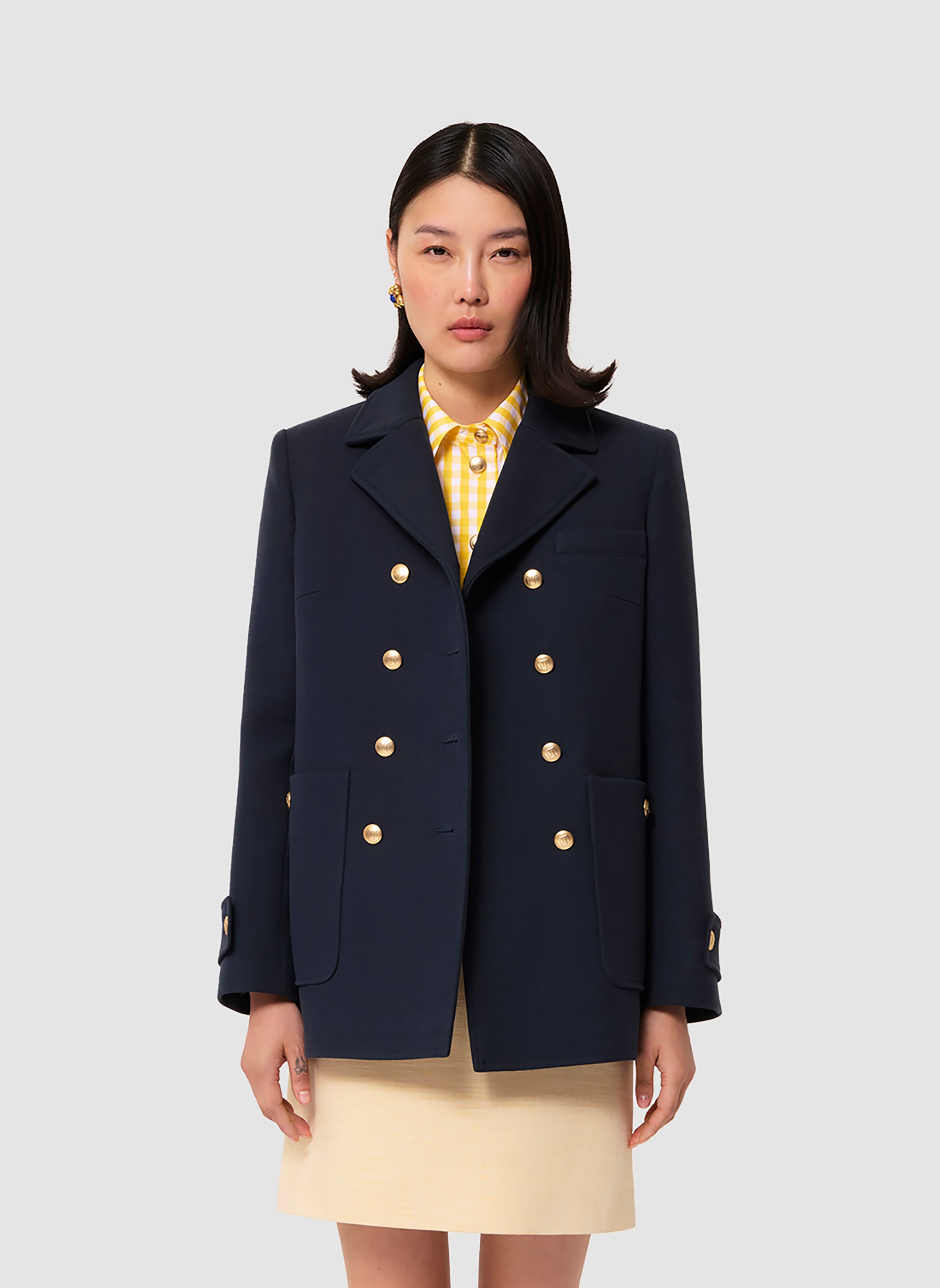 Manteau mannie TARA JARMON Bleu
