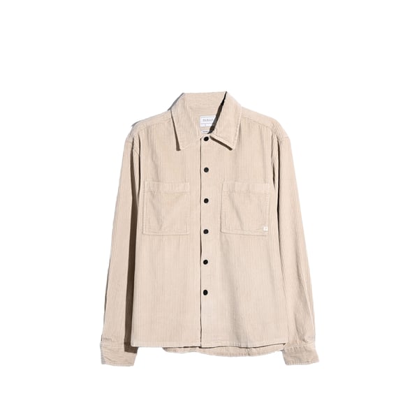 Surchemise en effet velours en coton Surchemise en effet velours en coton