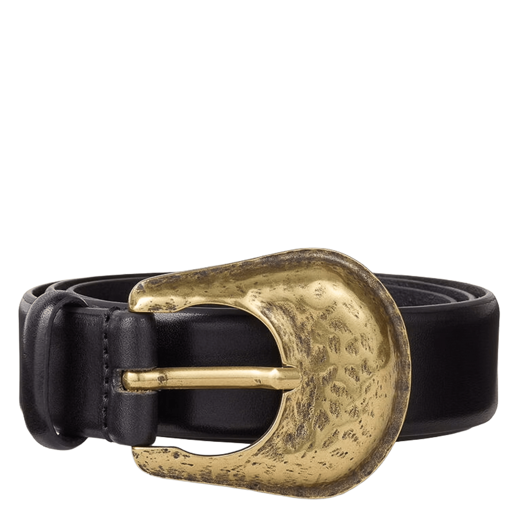 Ceinture en cuir bumb BA&SH Noir