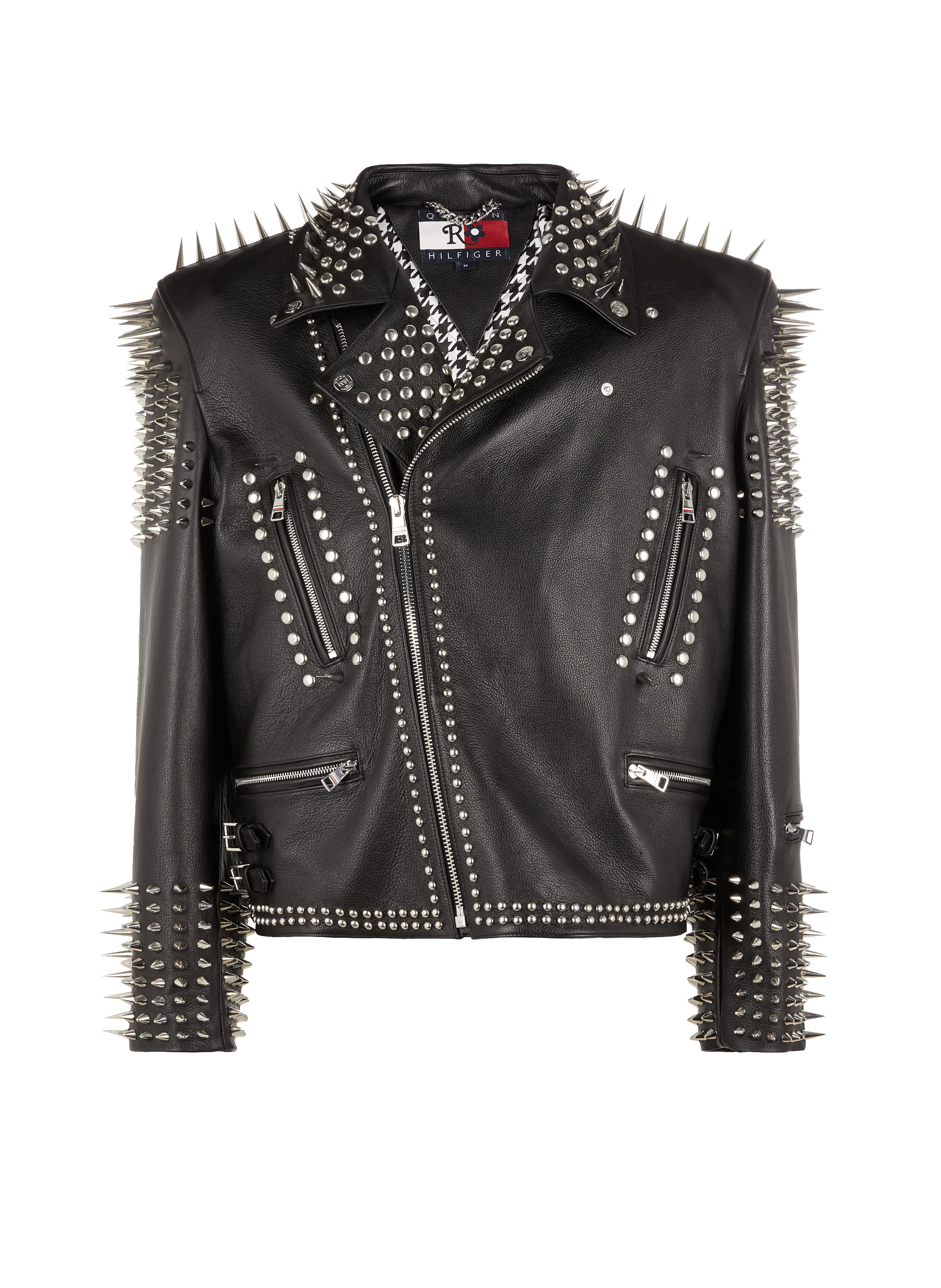 Veste cloutée en cuir X Richard Quinn