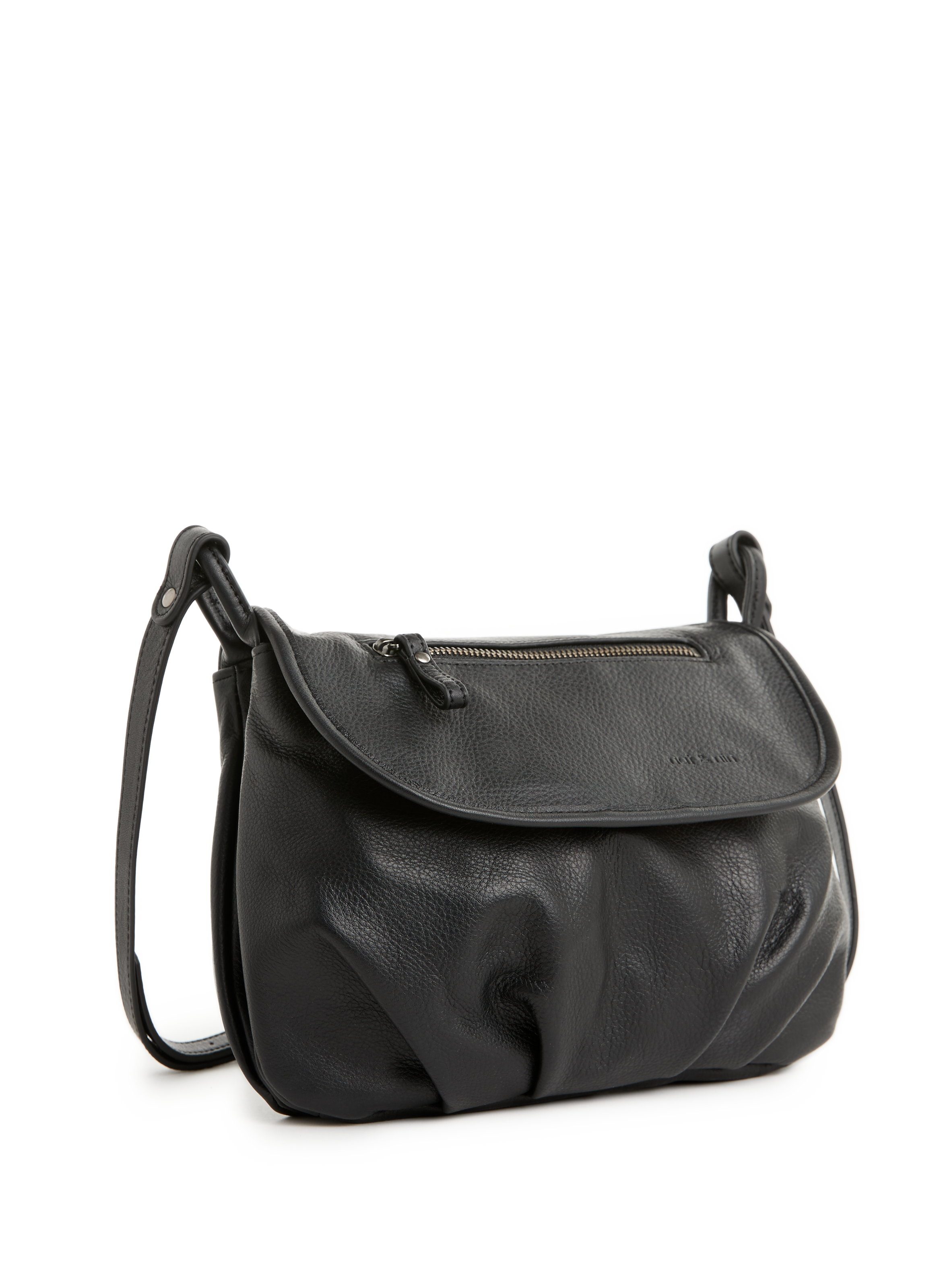 Sac à bandoulière Jen en cuir NAT &amp; NIN Noir