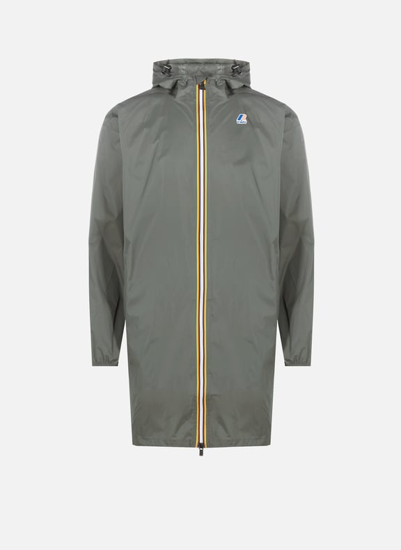 Le Vrai 3.0 Eiffel nylon windbreaker Green by K-WAY K-WAY Le Vrai 3.0 Eiffel nylon windbreaker Green