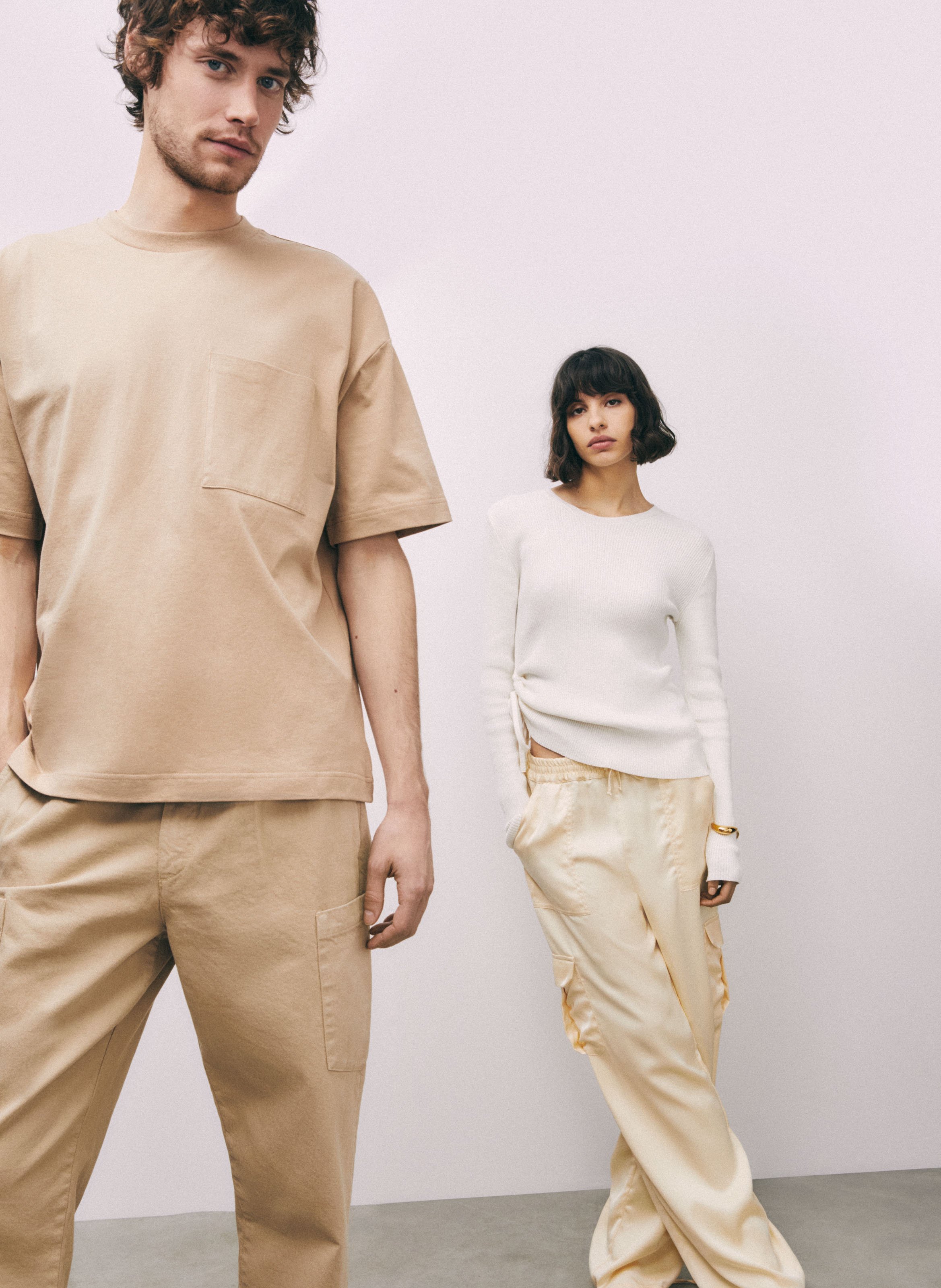 Oversized T-shirt SAISON 1865 Brown