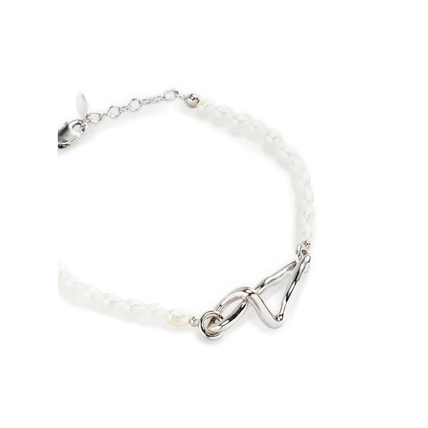 Bracelet en perle et argent