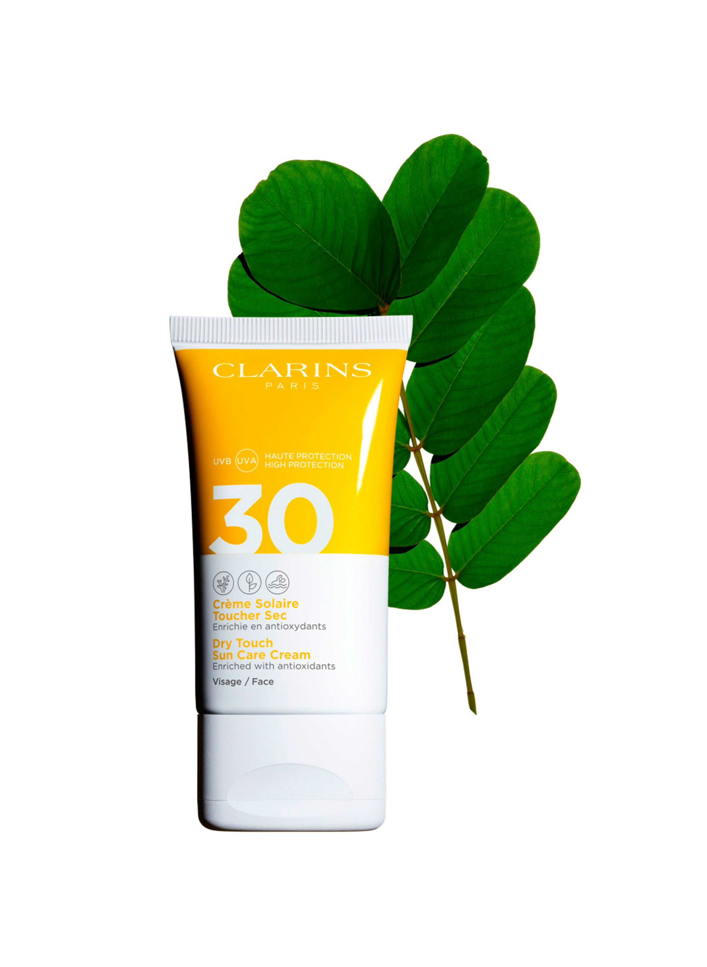 Crème Solaire sec visage UVA/UVB 30 CLARINS No color
