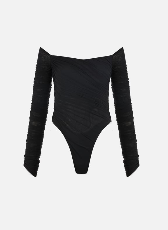 Gathered bodysuit MUGLER Gathered bodysuit MUGLER
