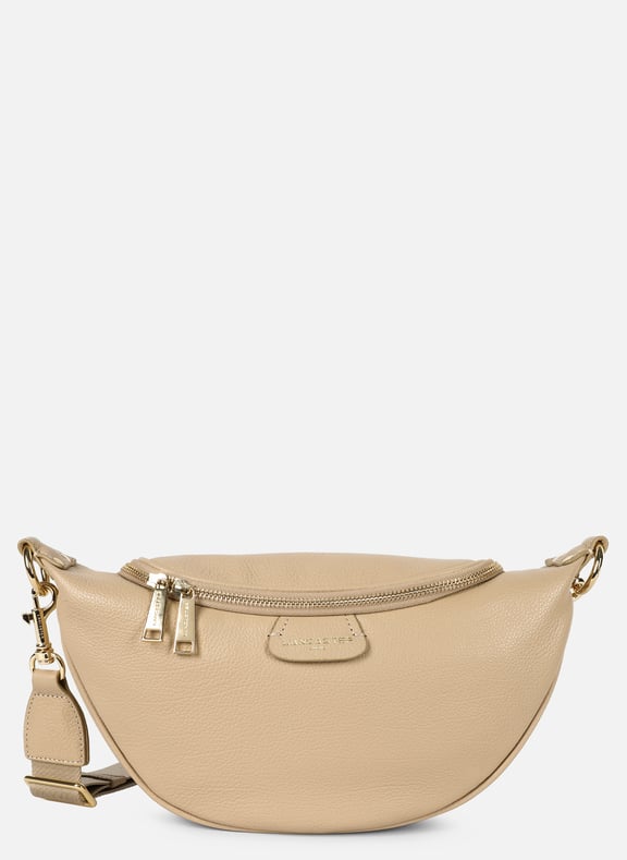 Sac banane - dune Beige by LANCASTER LANCASTER Sac banane - dune Beige