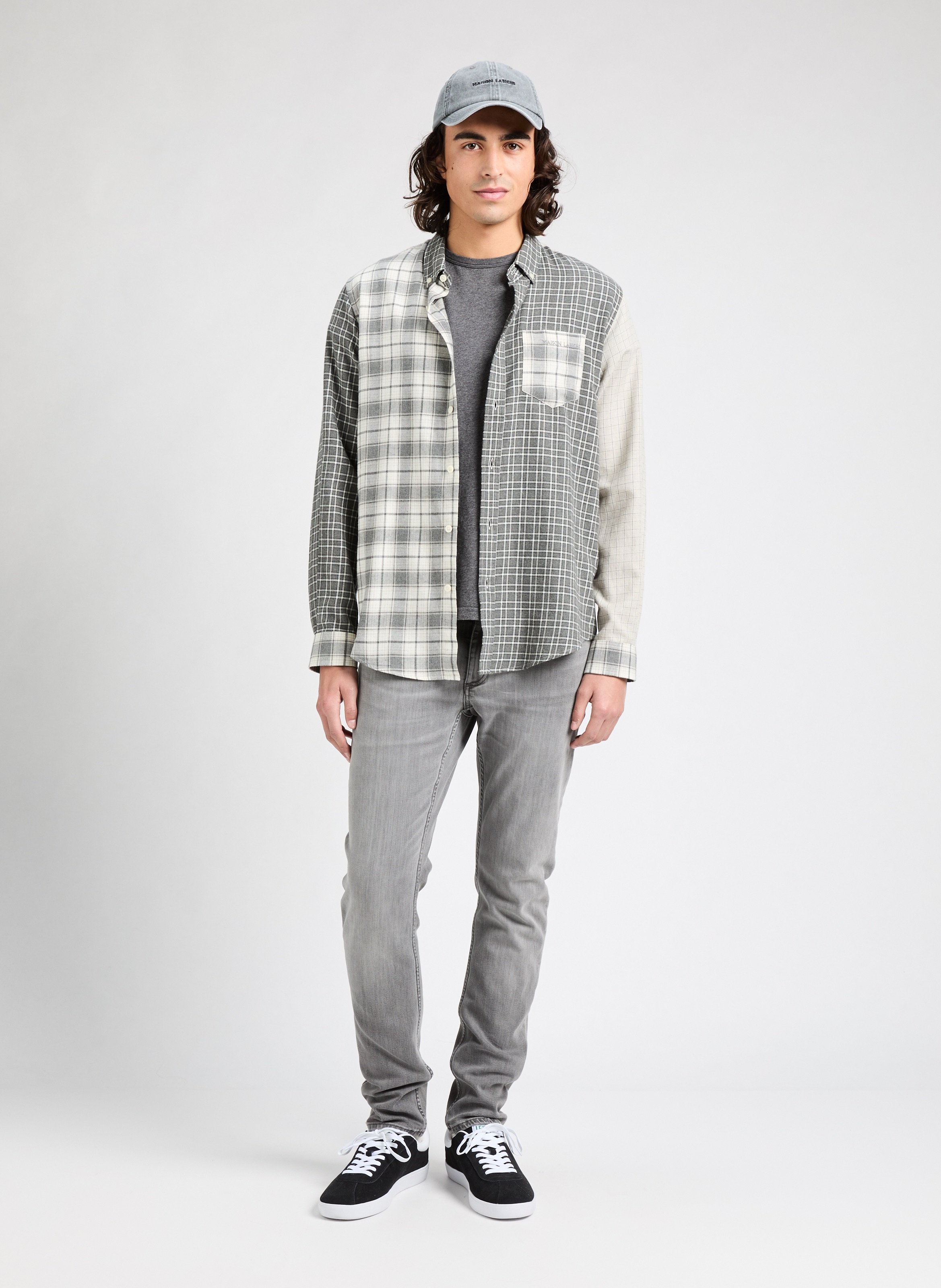 Shirt Fine Grain Grey