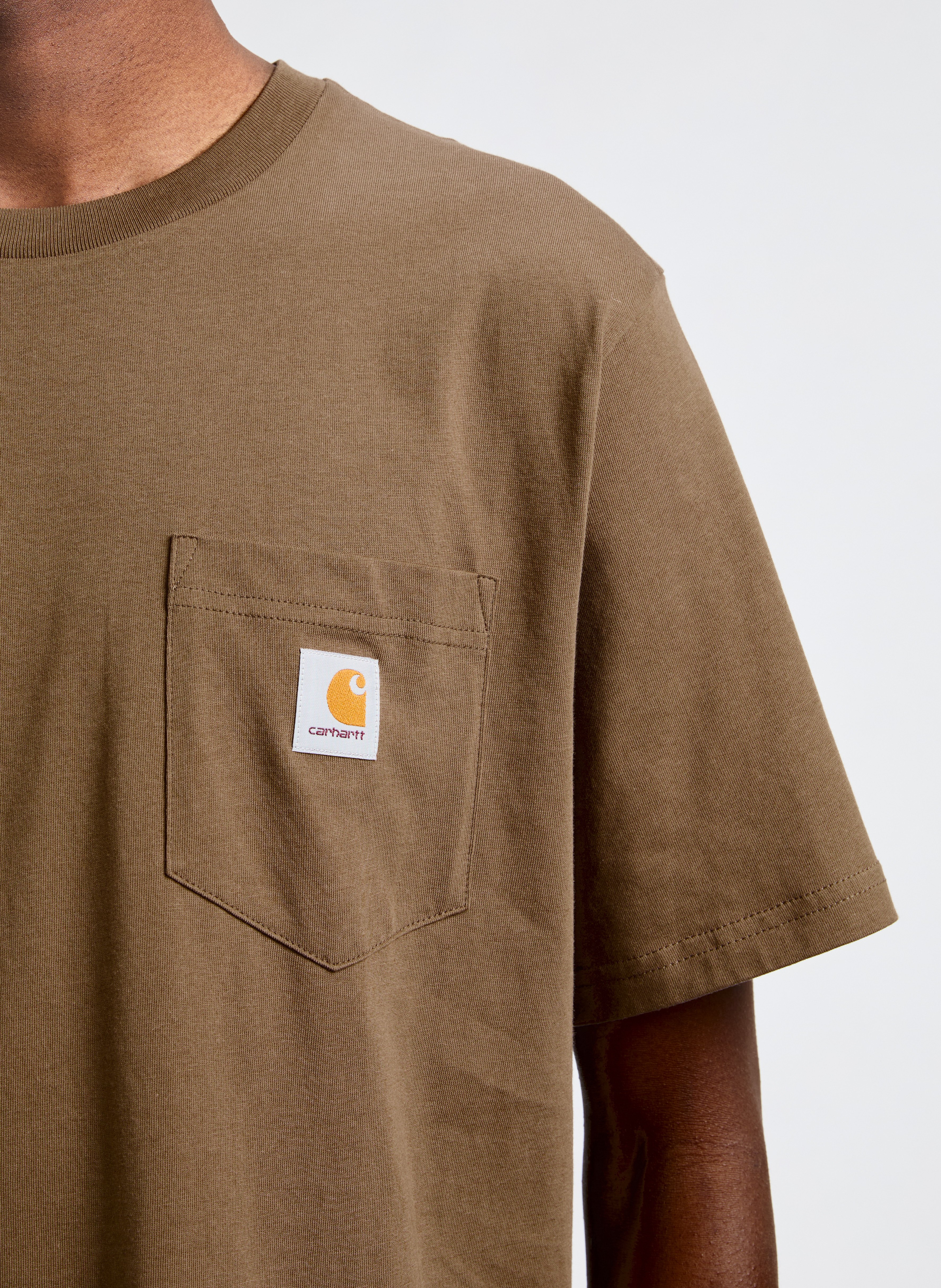 T-shirt en coton CARHARTT WIP Marron