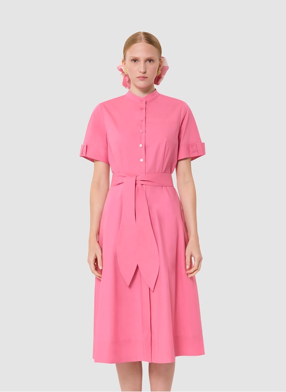 Robe évasée uni - ricochet Rose by TARA JARMON TARA JARMON Robe évasée uni - ricochet Rose