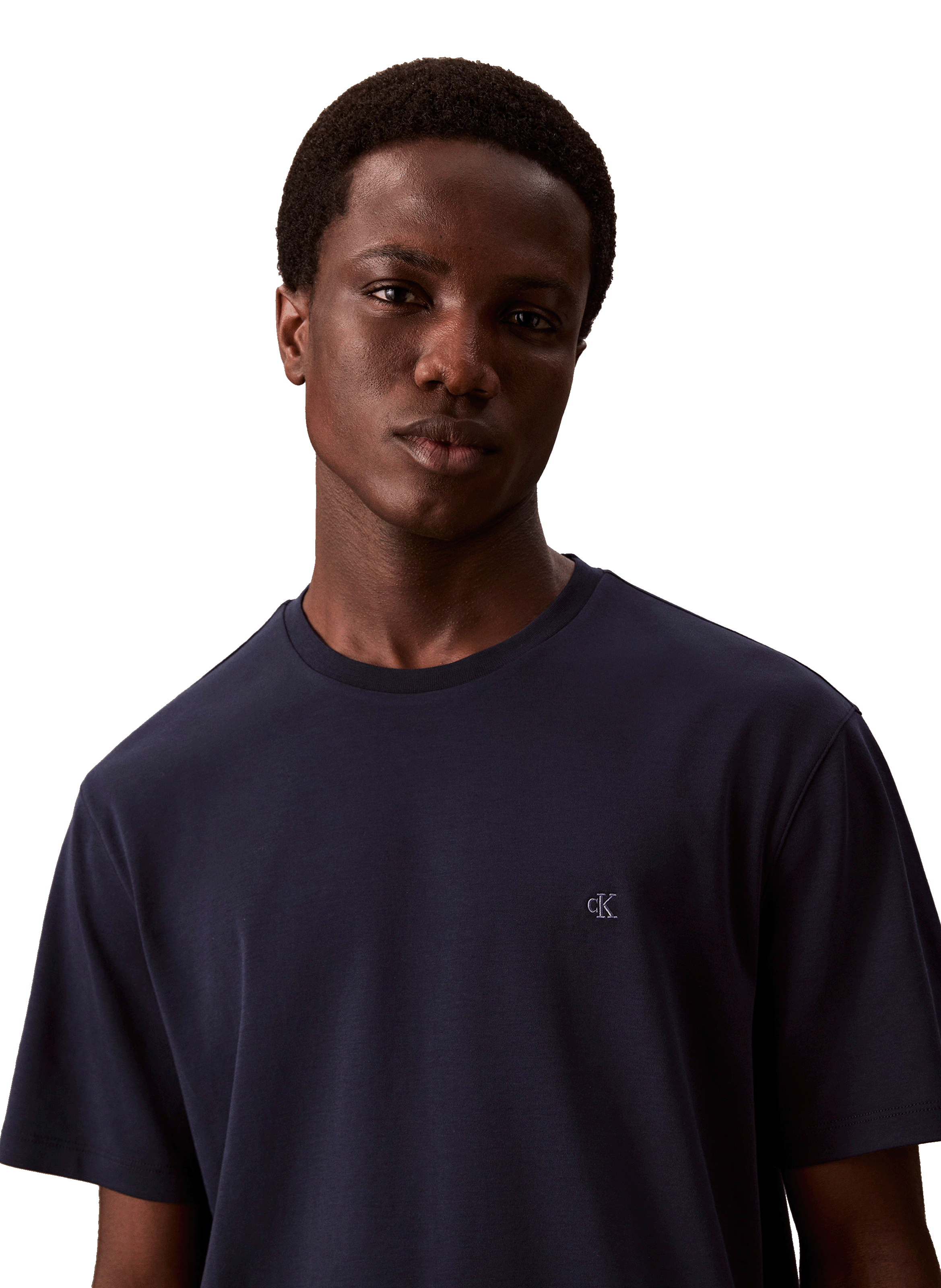 Classic Cotton T-Shirt CALVIN KLEIN Blue