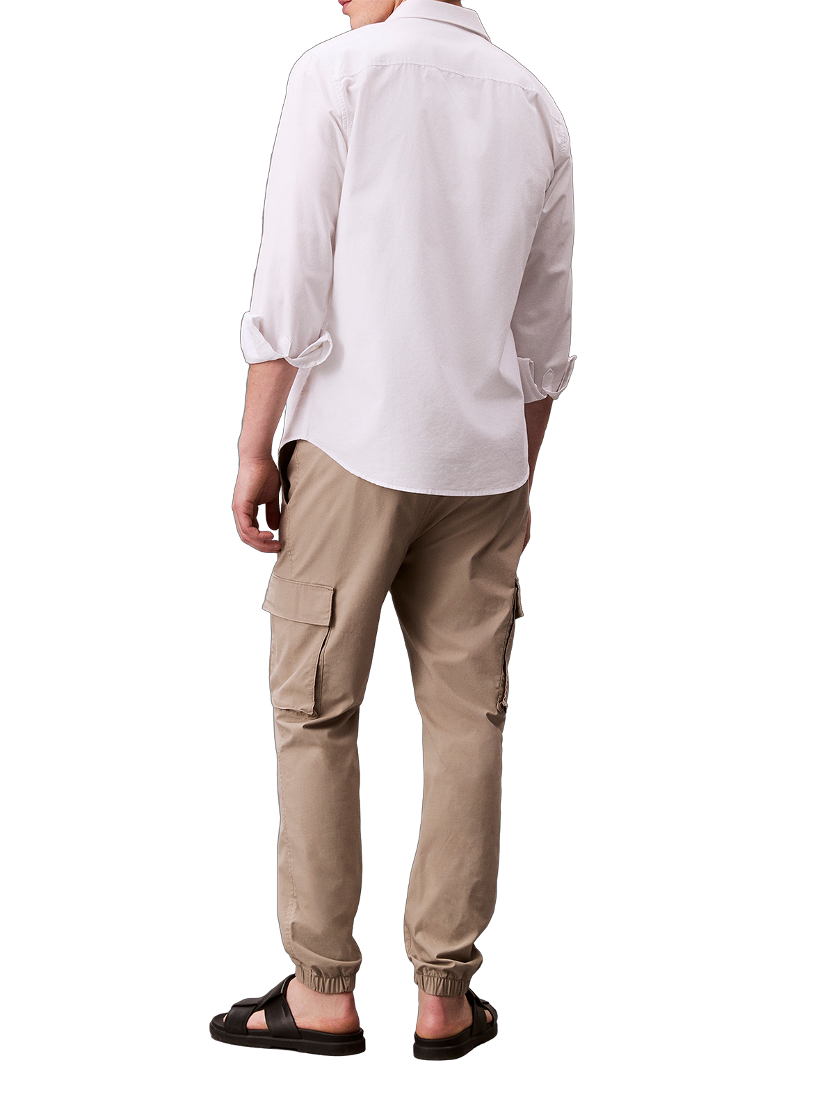 Skinny cargo pants CALVIN KLEIN Brown