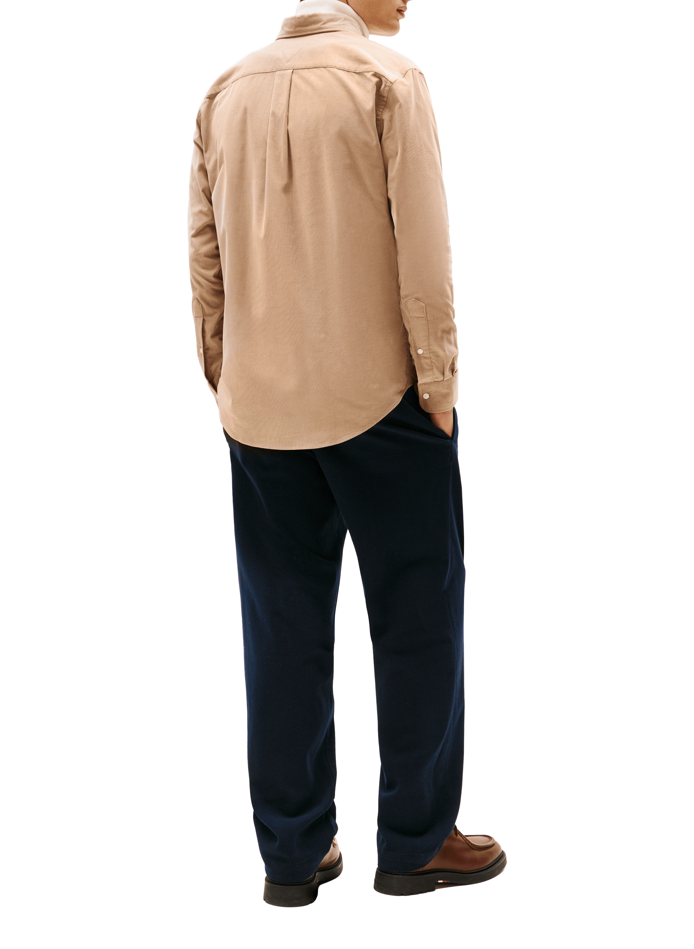 Cotton shirt TOMMY HILFIGER Beige